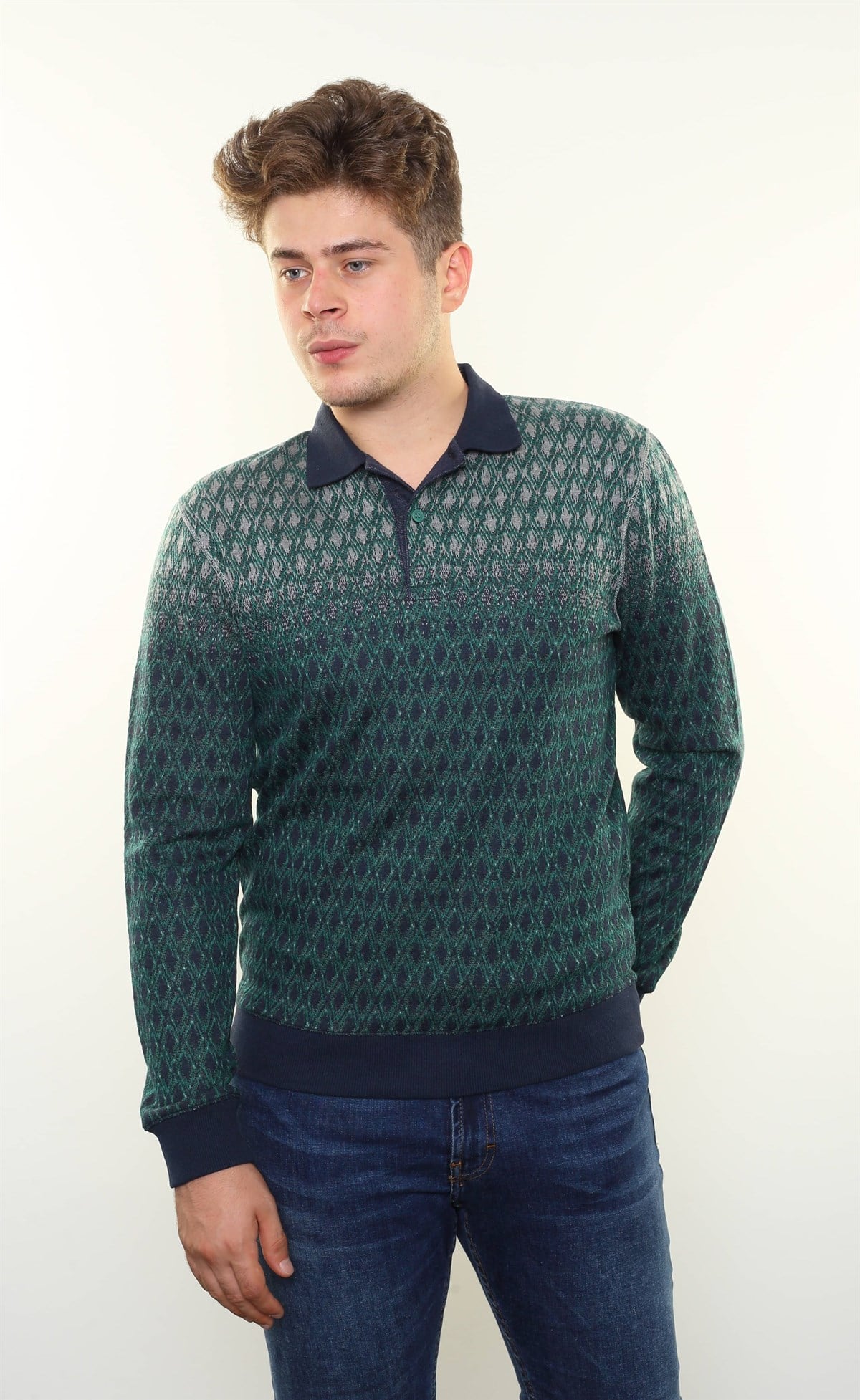 Polo Yaka Sweatshirt KM-59