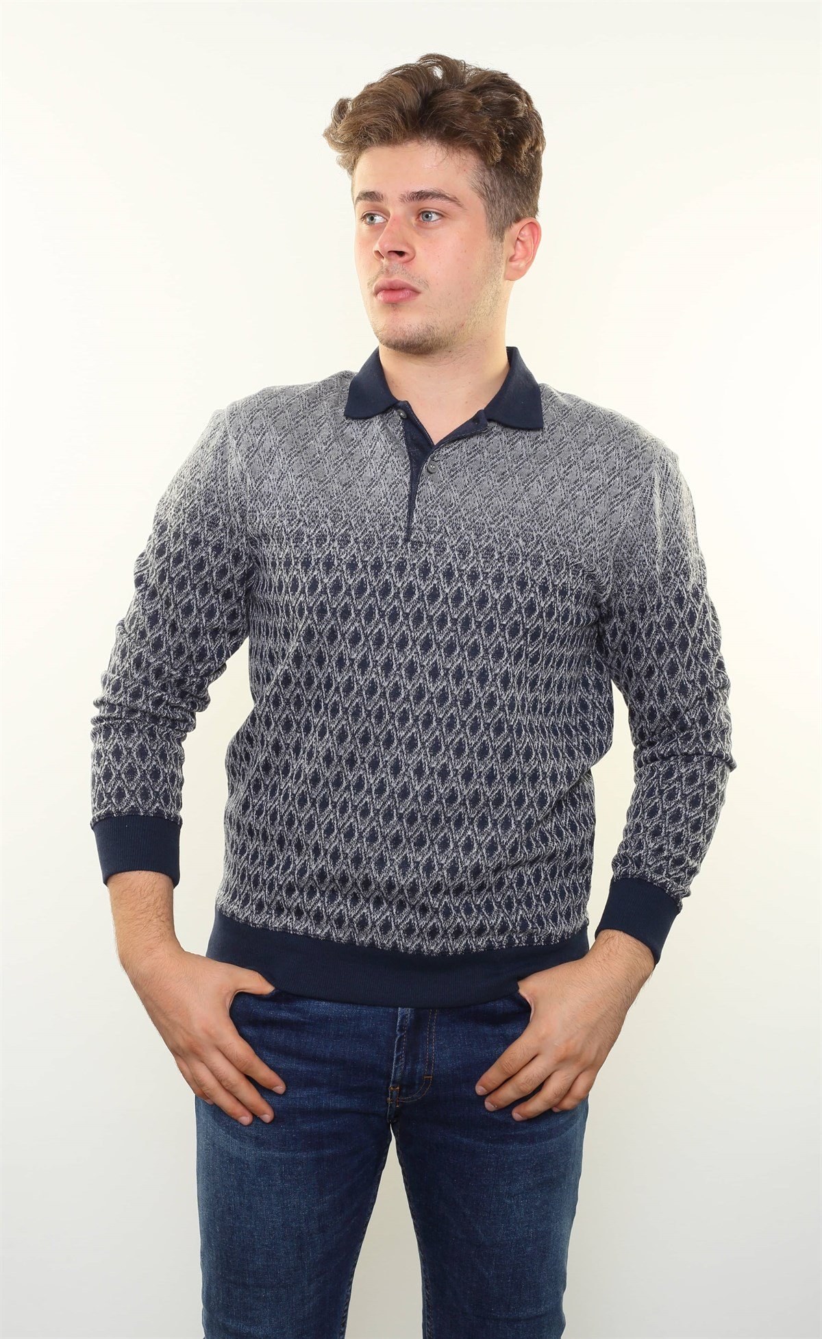 Polo Yaka Sweatshirt KM-59