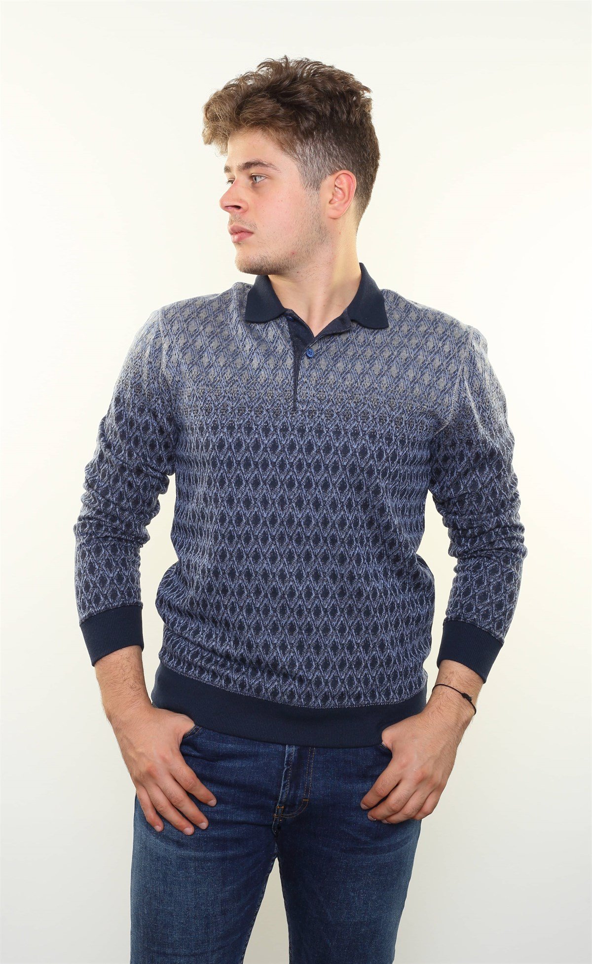 Polo Yaka Sweatshirt KM-59
