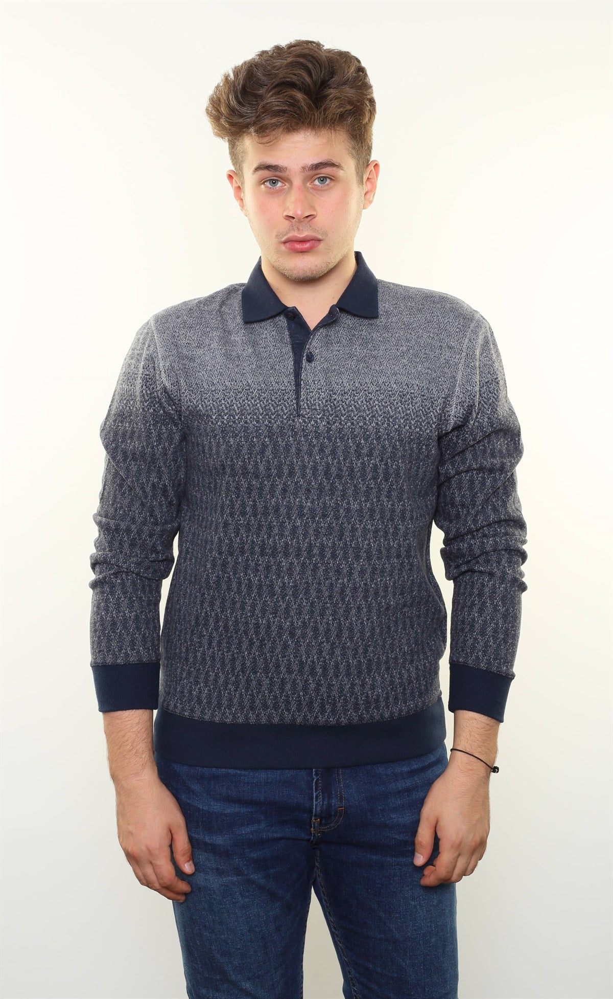 Polo Yaka Sweatshirt KM-60
