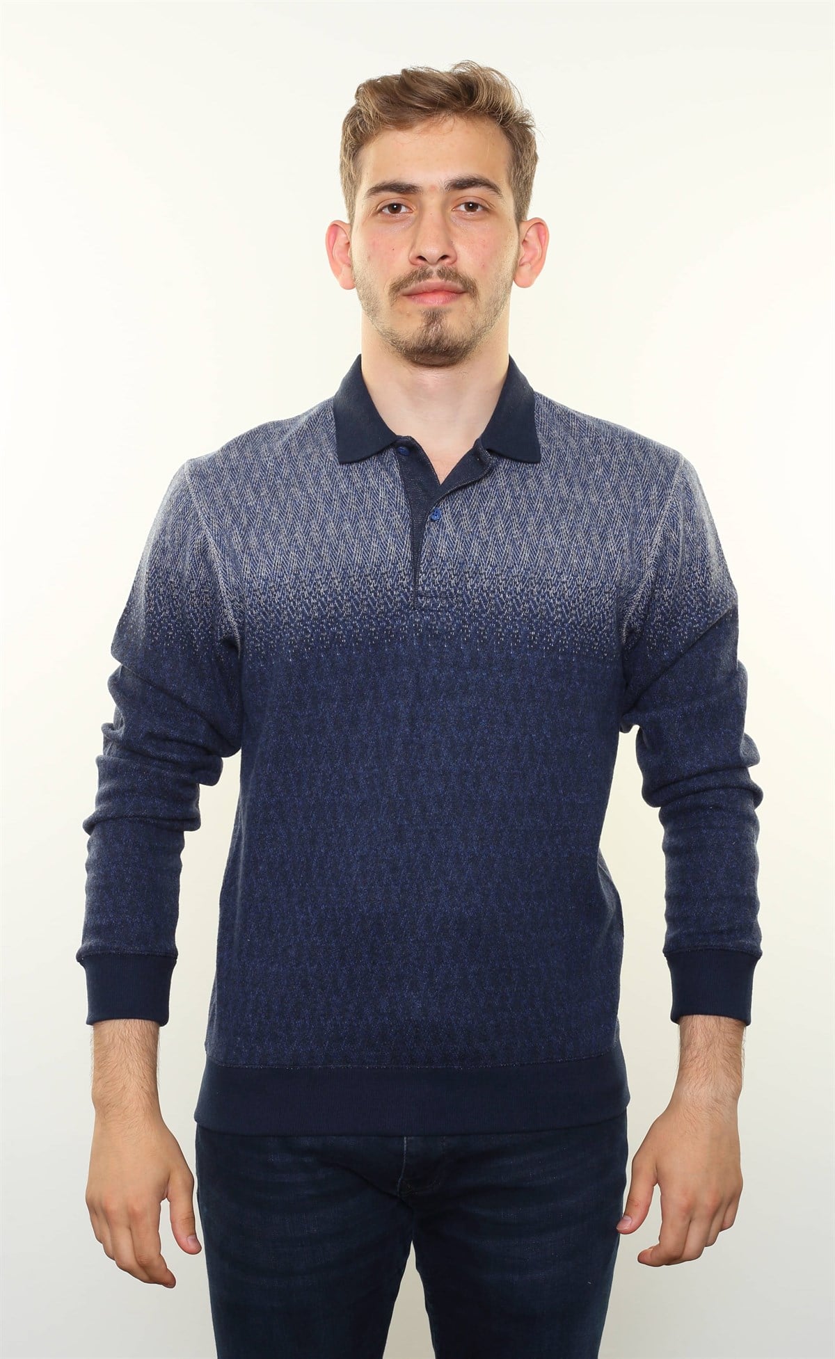 Polo Yaka Sweatshirt KM-60