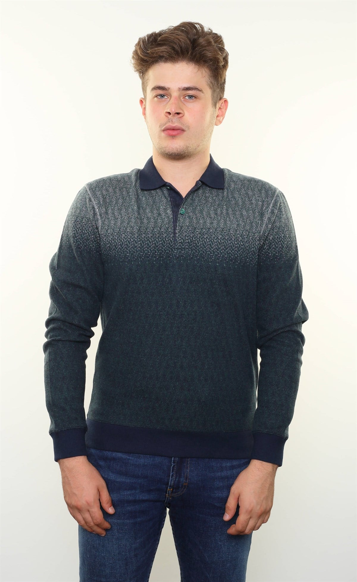 Polo Yaka Sweatshirt KM-60