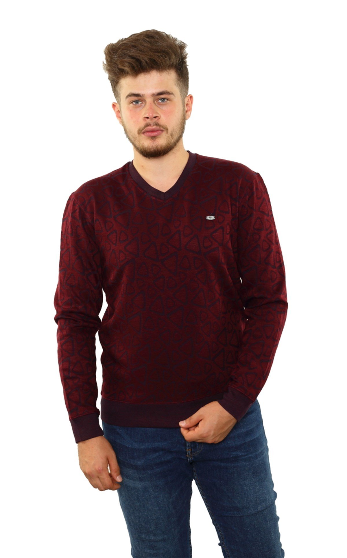 V Yaka Sweatshirt 