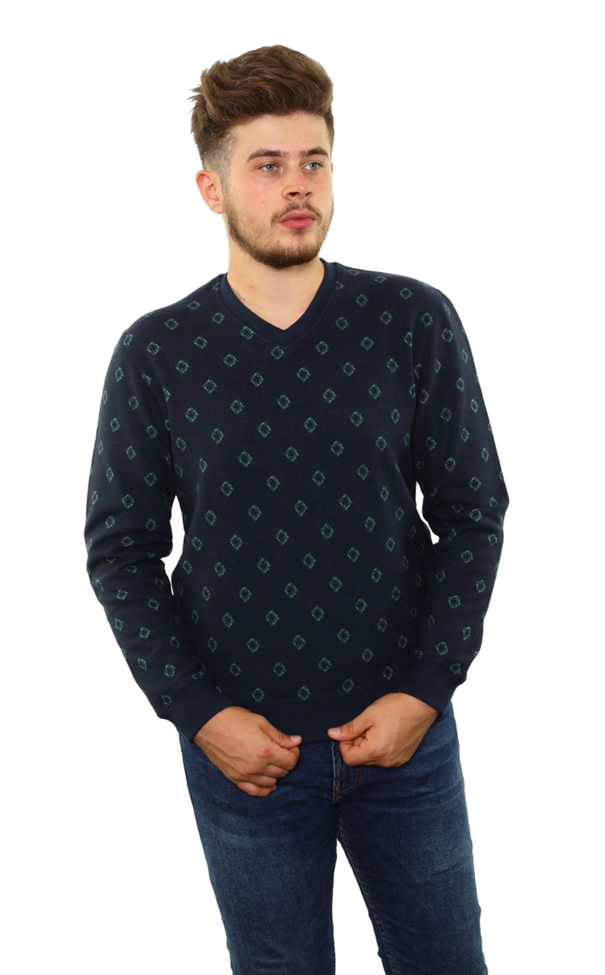 V Yaka Sweatshirt 