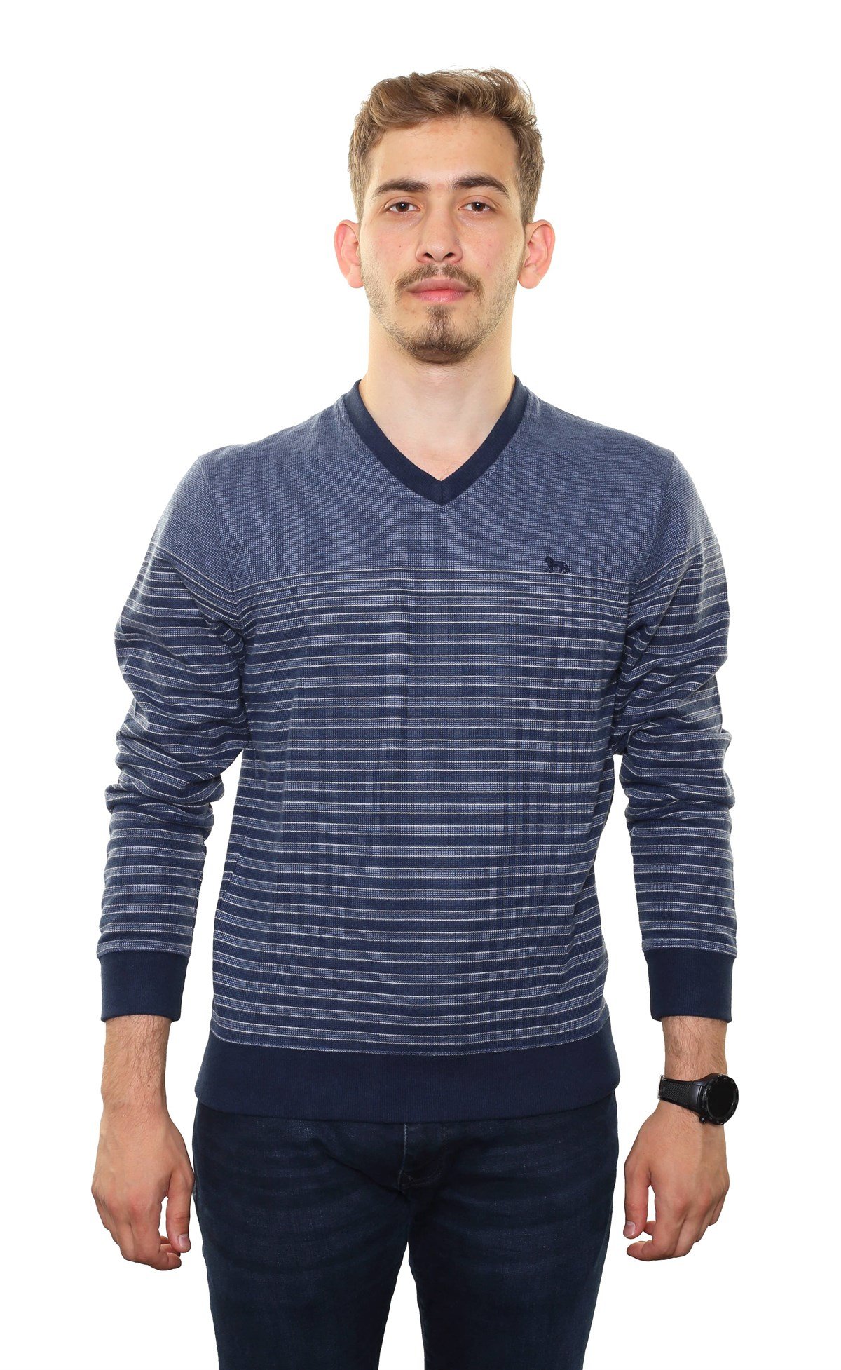 V Yaka Sweatshirt KM-44