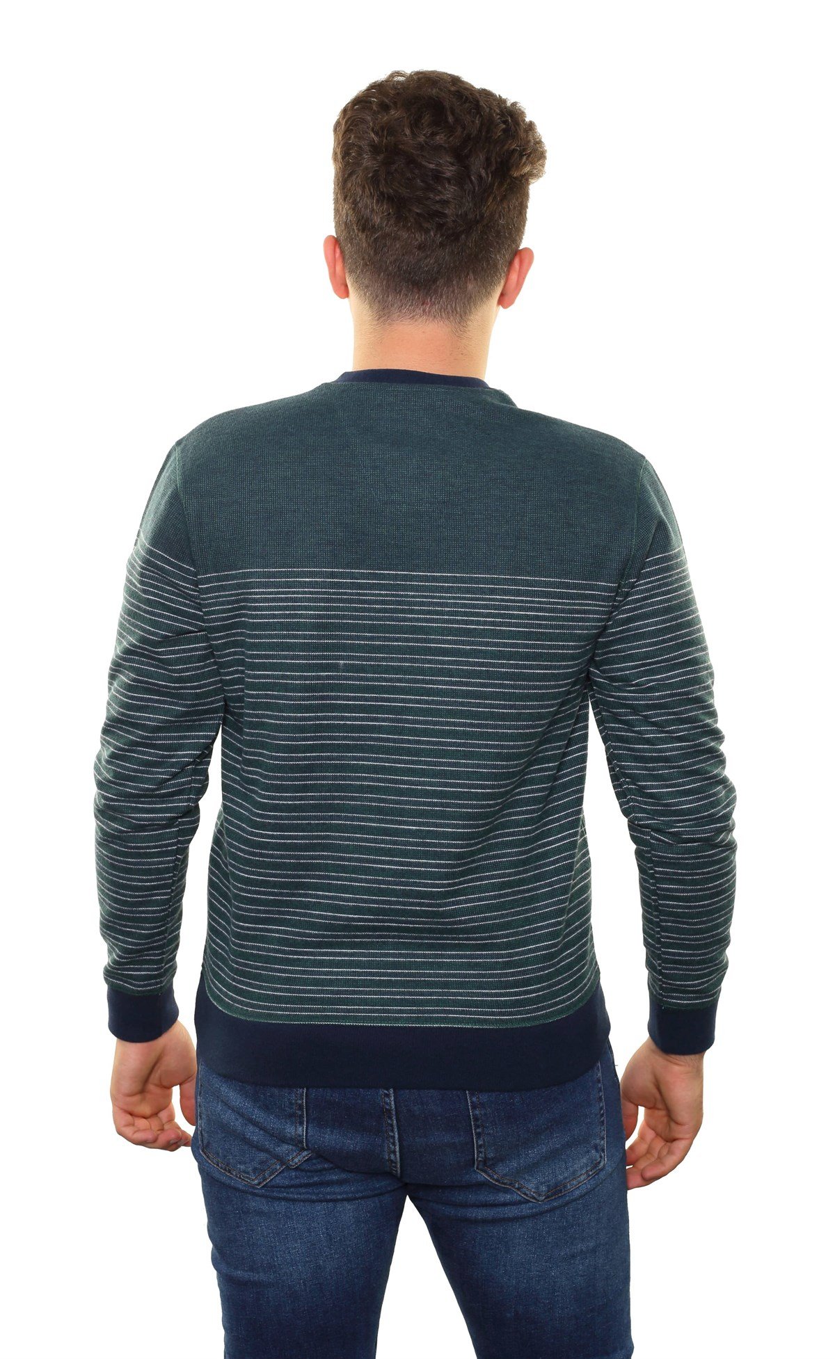 V Yaka Sweatshirt KM-44
