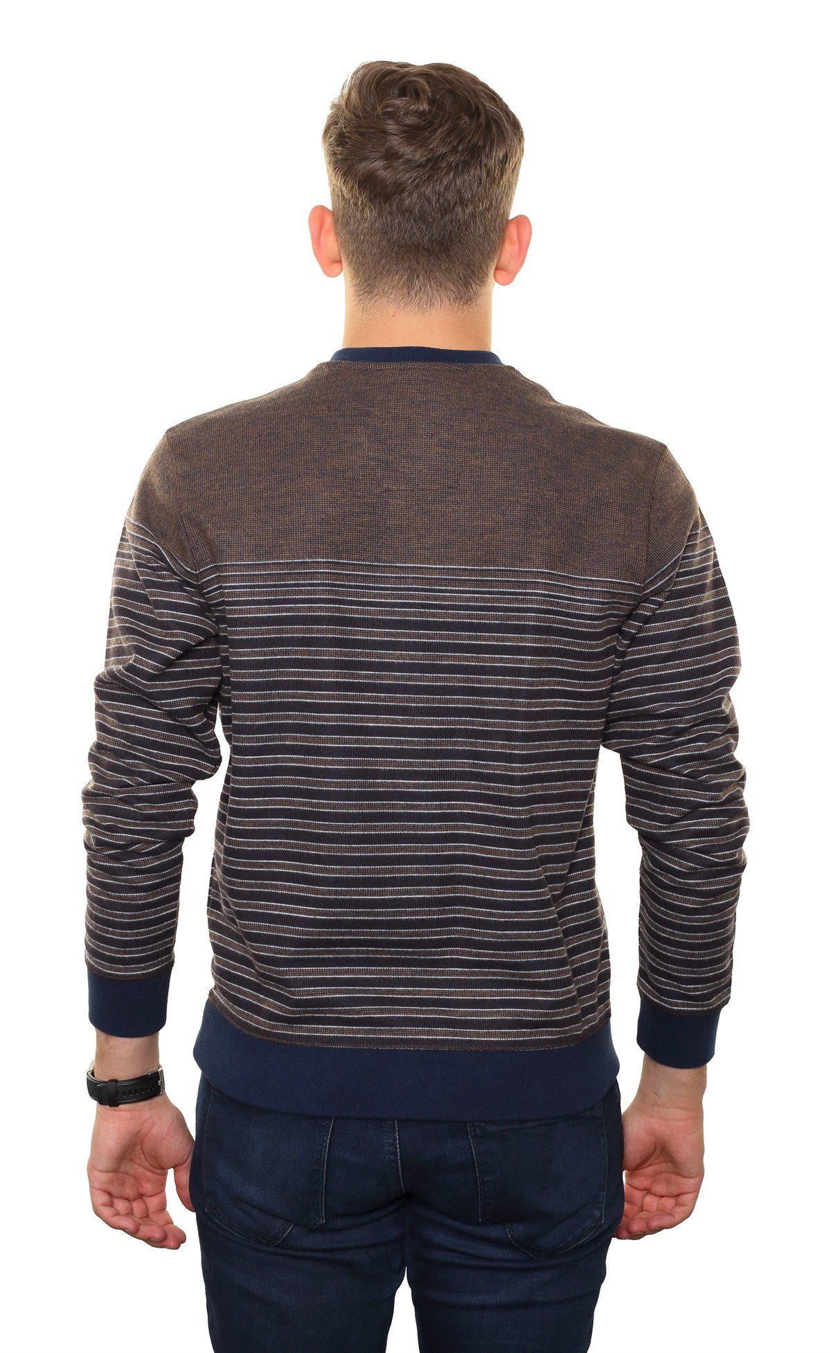 V Yaka Sweatshirt KM-44