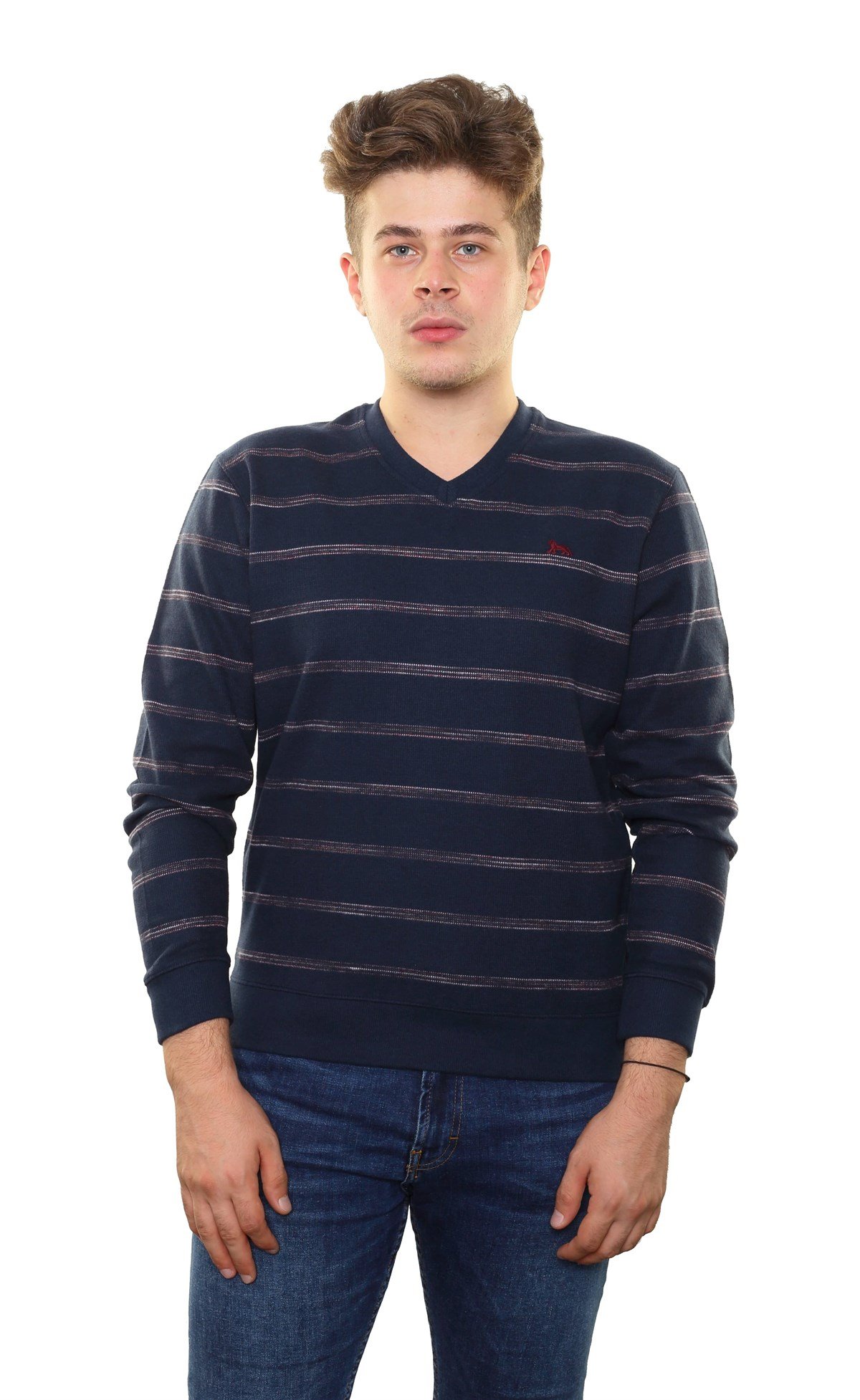 V Yaka Sweatshirt KM-48