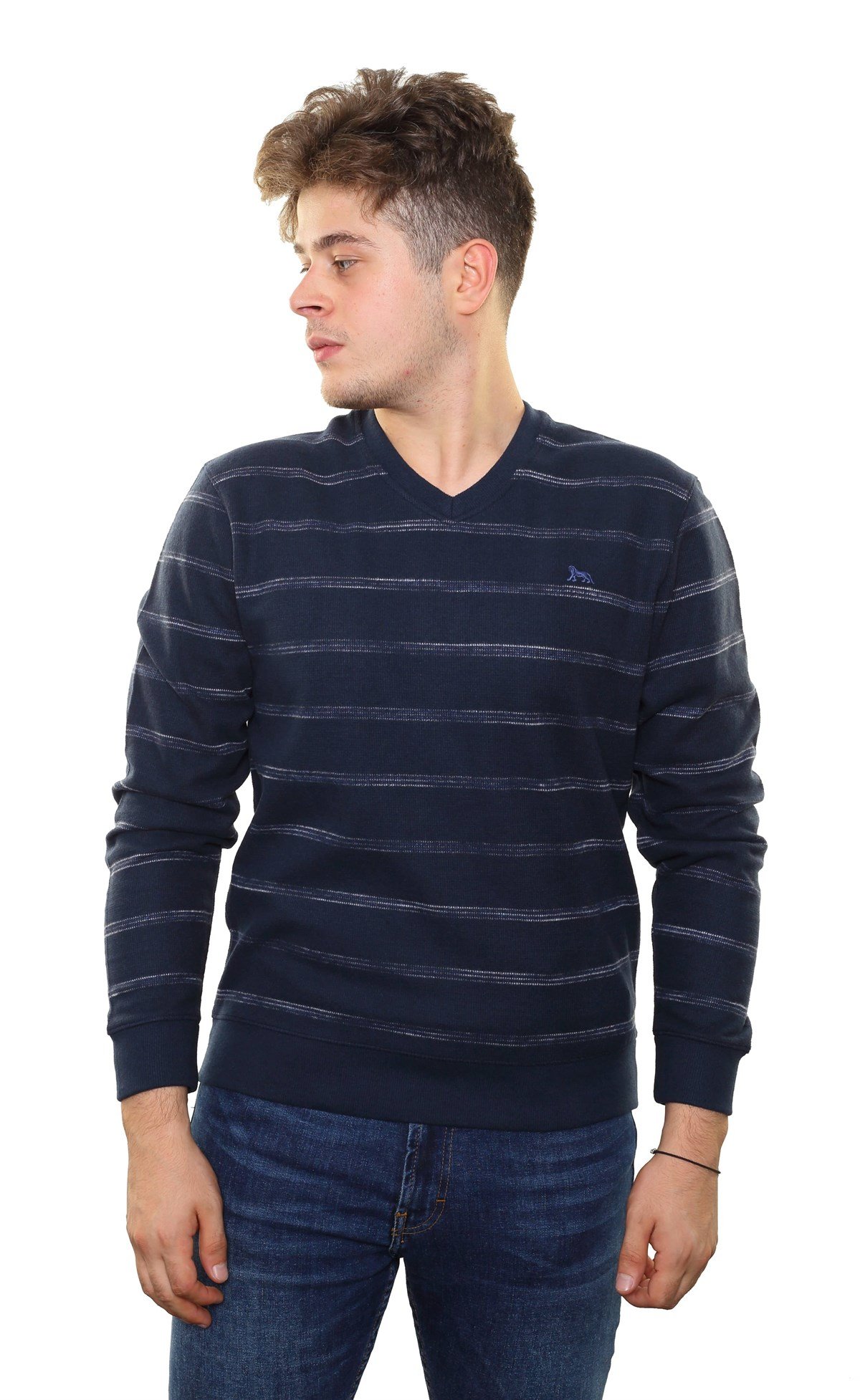 V Yaka Sweatshirt KM-48