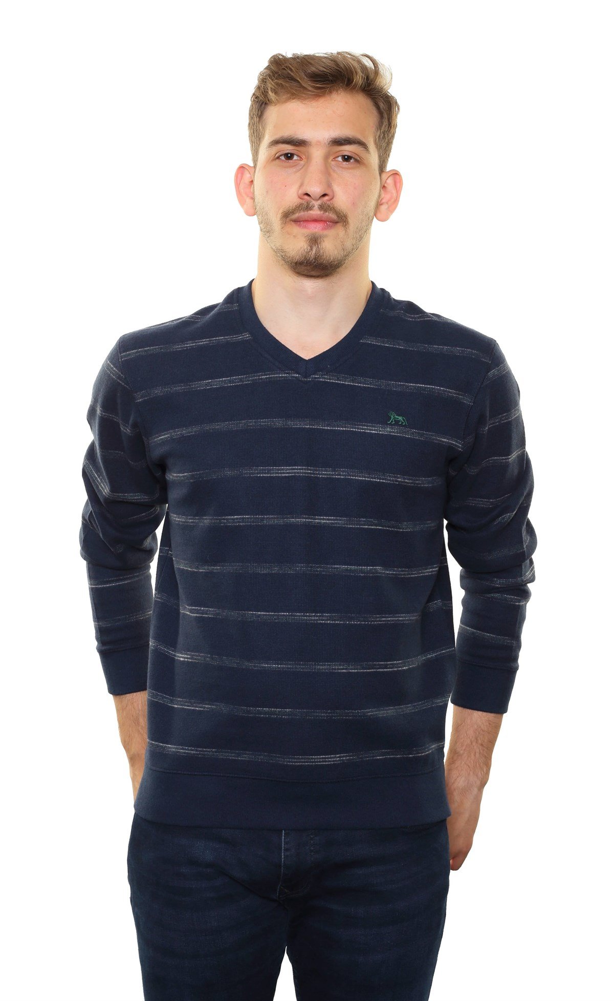 V Yaka Sweatshirt KM-48
