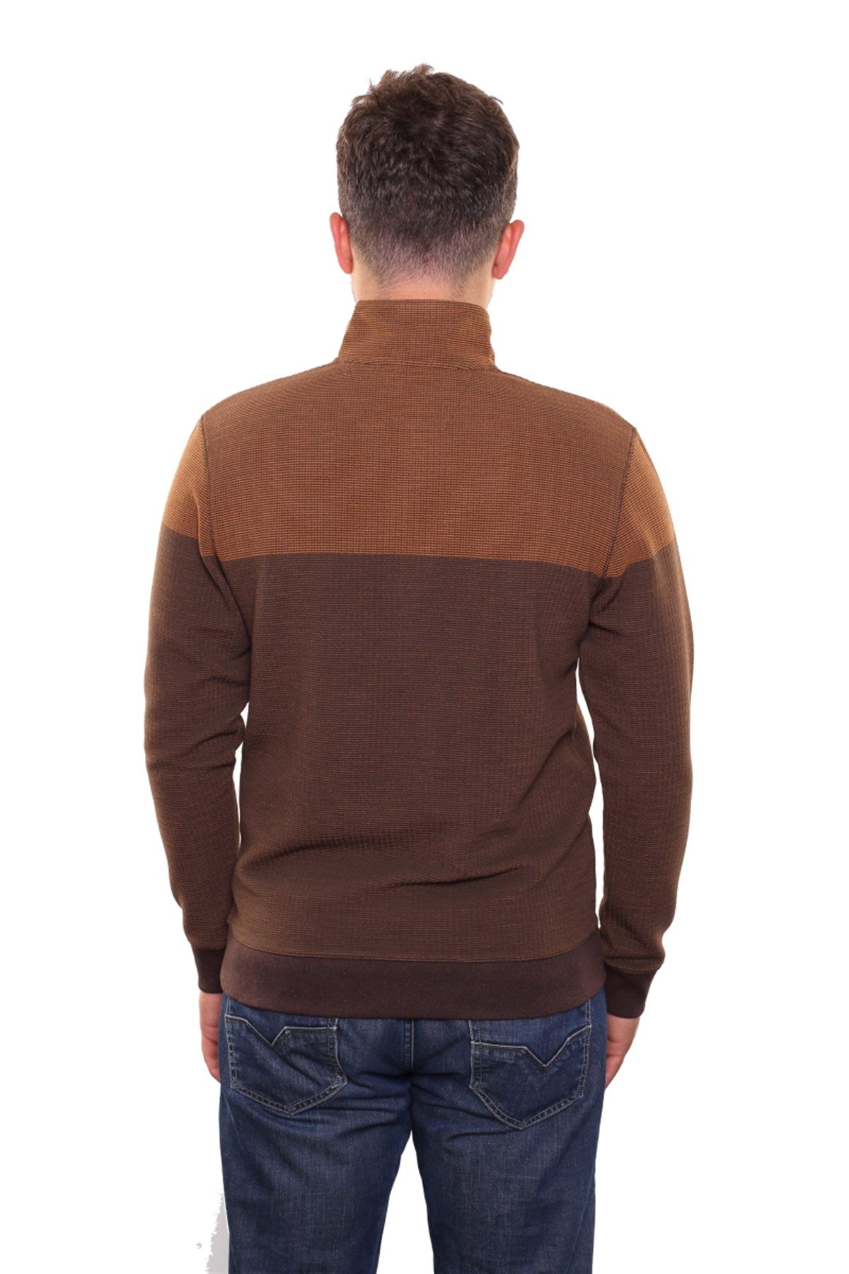 Yarım Fermuarlı Sweatshirt