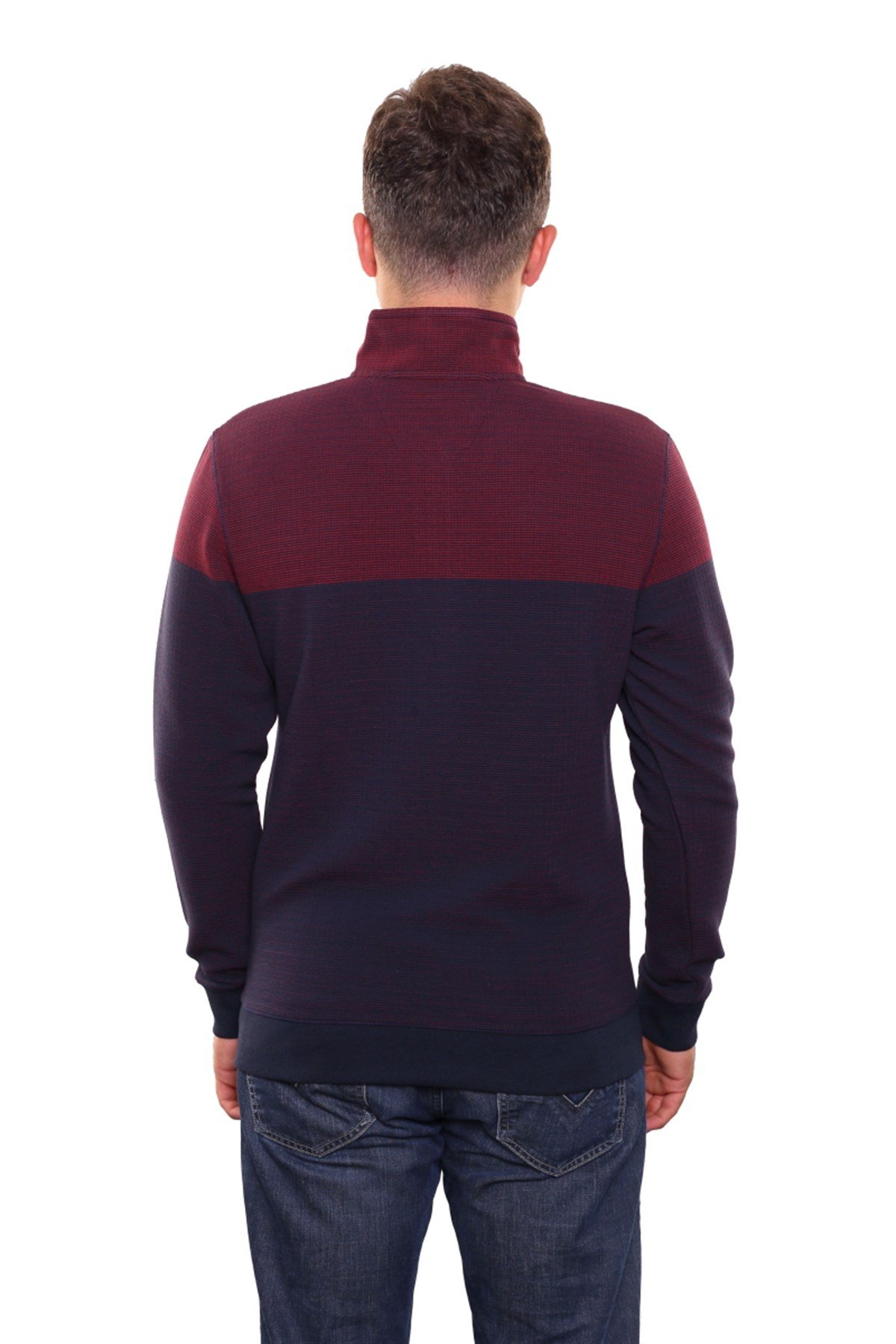 Yarım Fermuarlı Sweatshirt