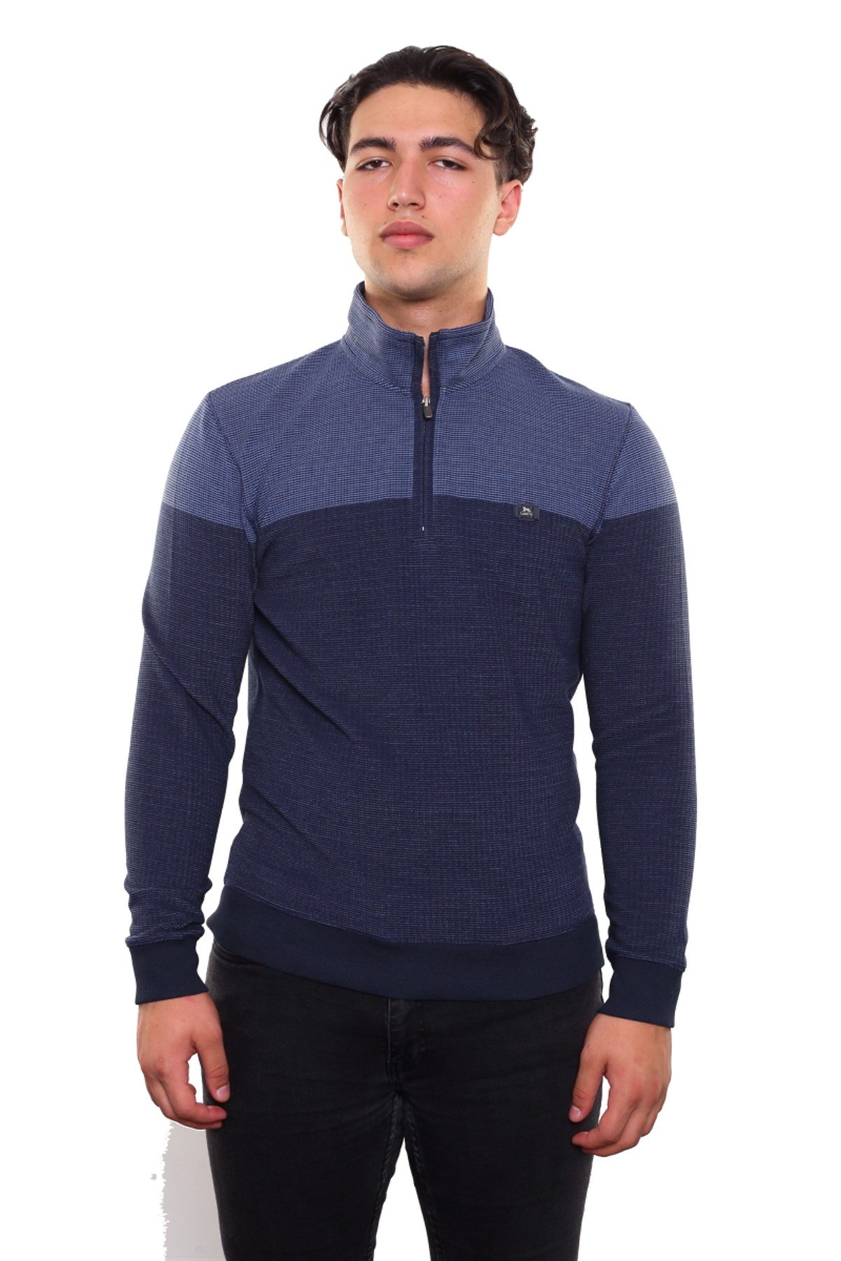 Yarım Fermuarlı Sweatshirt