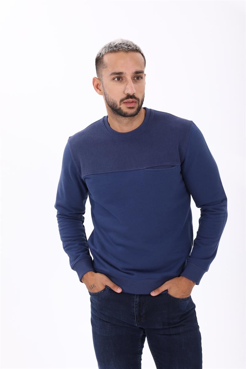 Yuvarlak Yaka Sweatshirt 