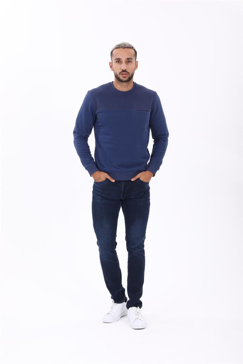 Yuvarlak Yaka Sweatshirt 