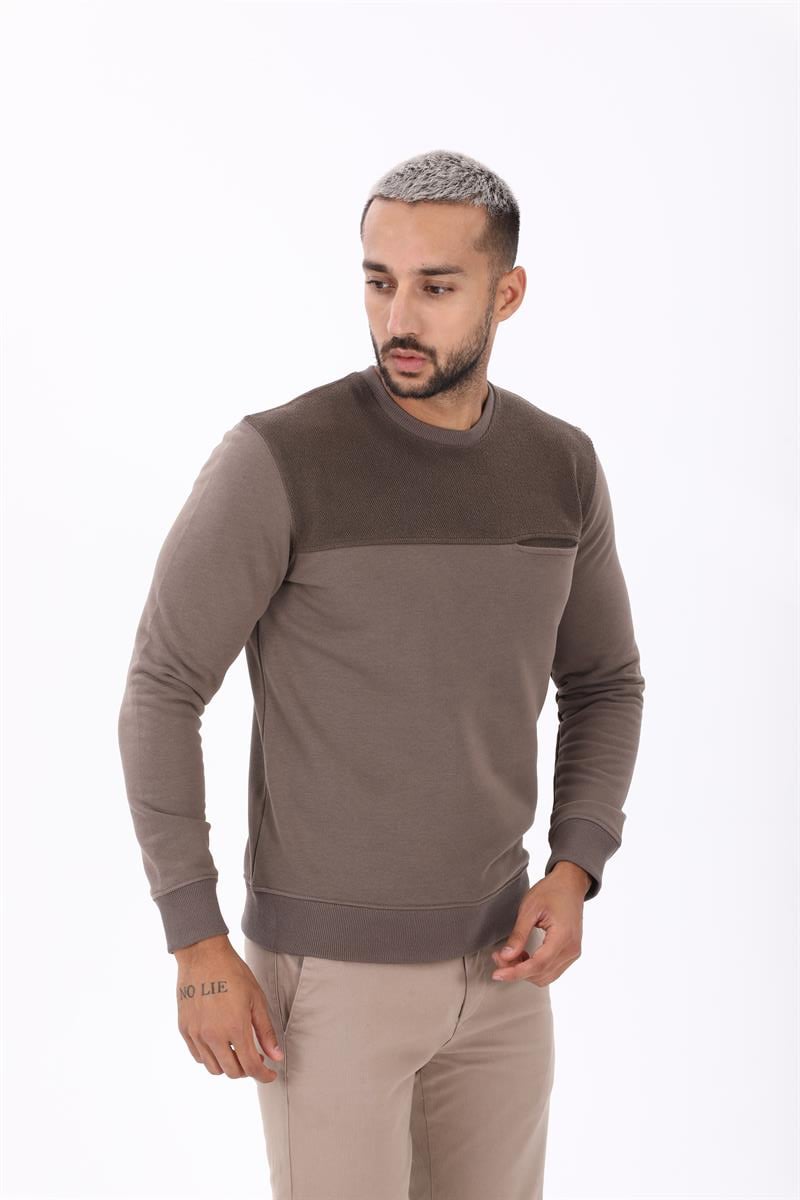 Yuvarlak Yaka Sweatshirt 