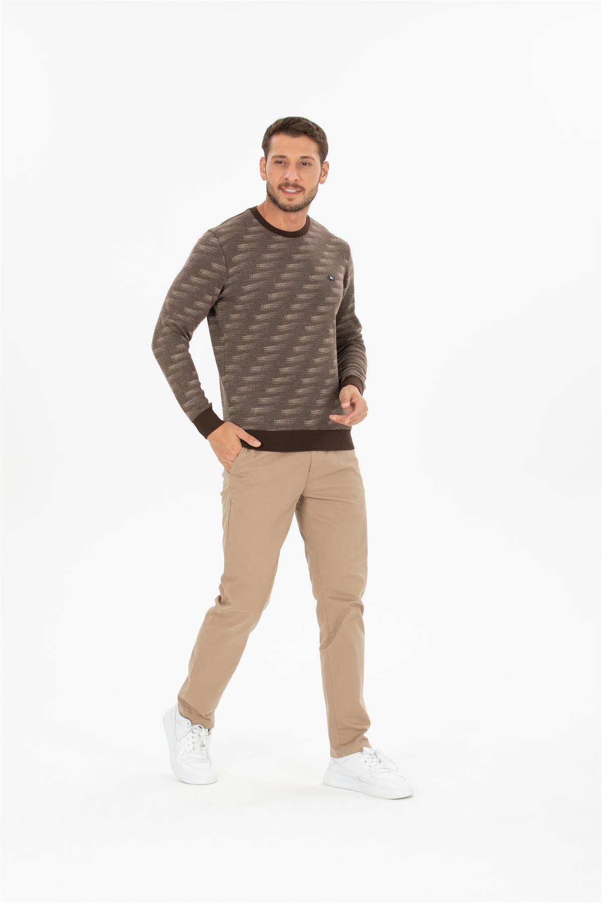 Yuvarlak Yaka Sweatshirt 