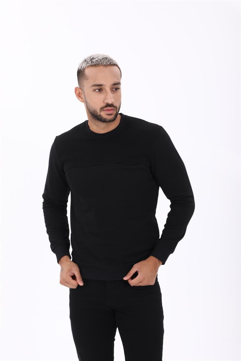 Yuvarlak Yaka Sweatshirt 