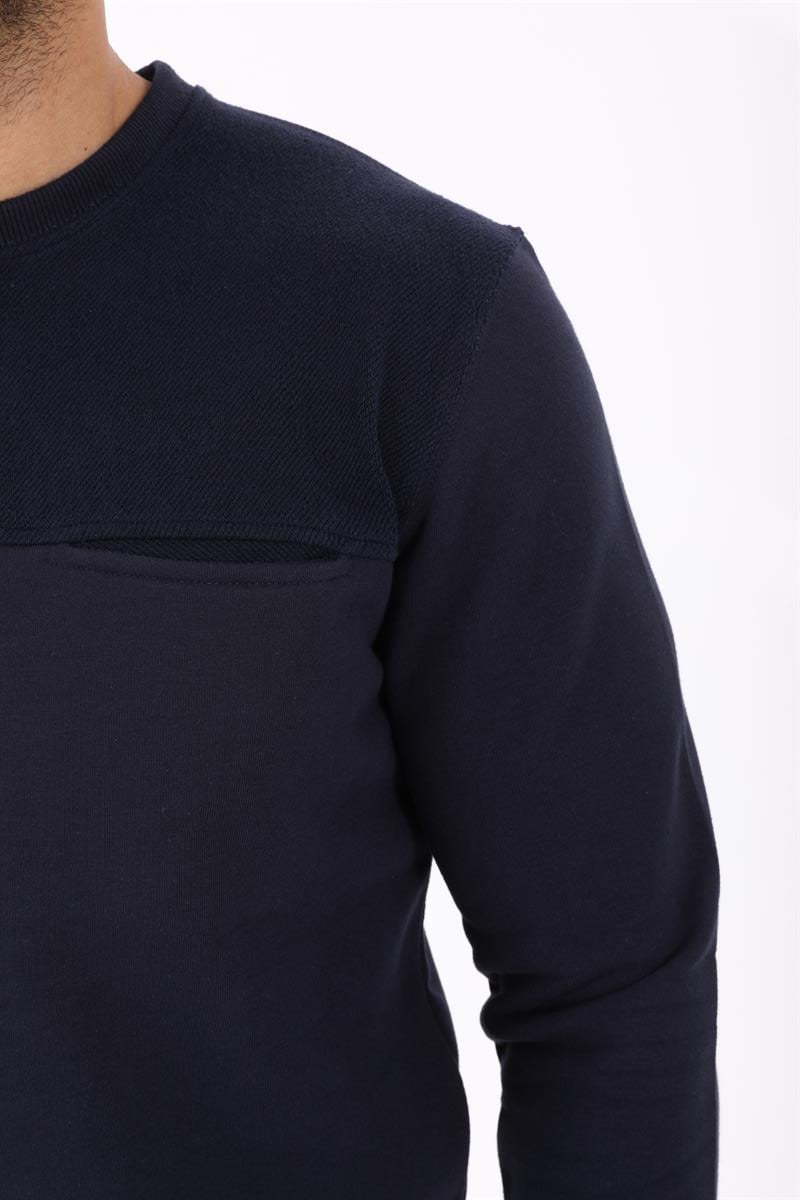 Yuvarlak Yaka Sweatshirt 
