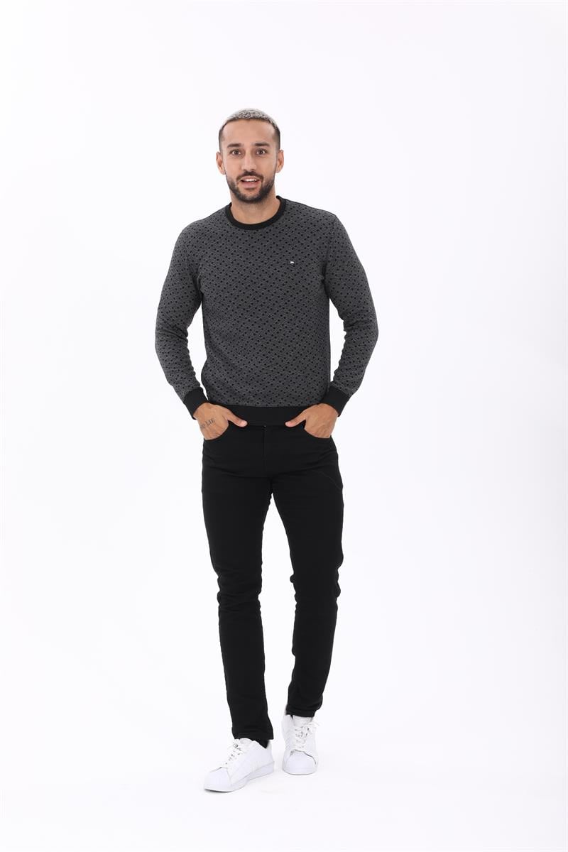 Yuvarlak Yaka Sweatshirt 