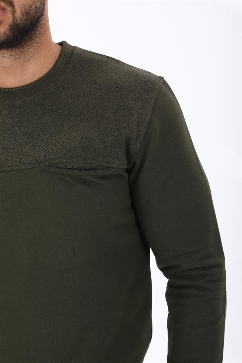 Yuvarlak Yaka Sweatshirt 