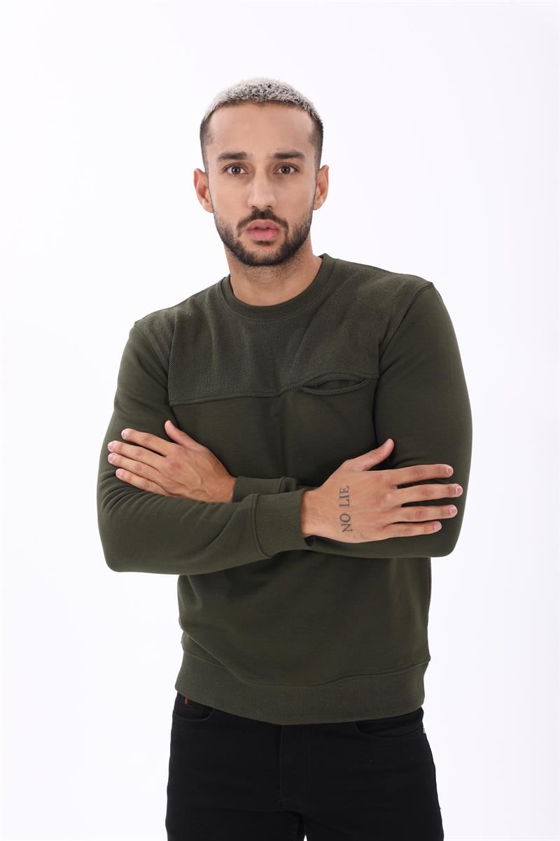 Yuvarlak Yaka Sweatshirt 