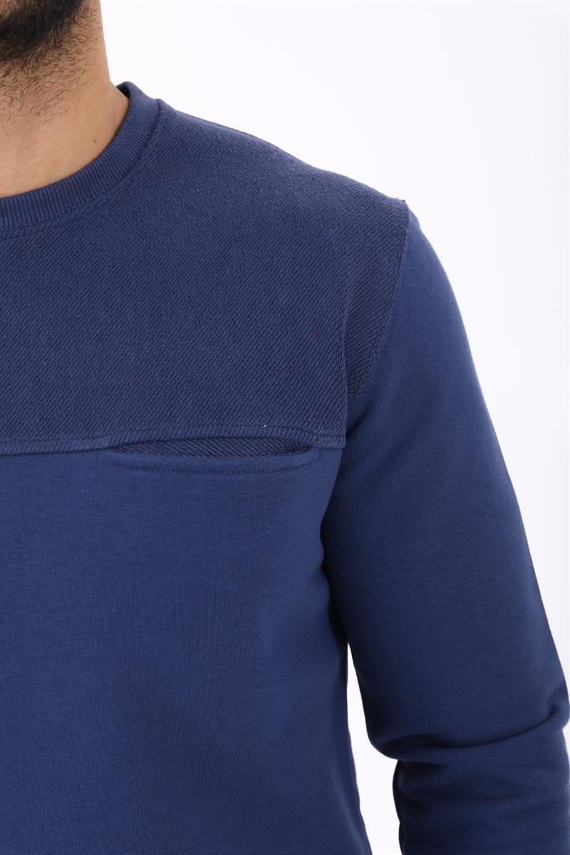 Yuvarlak Yaka Sweatshirt 