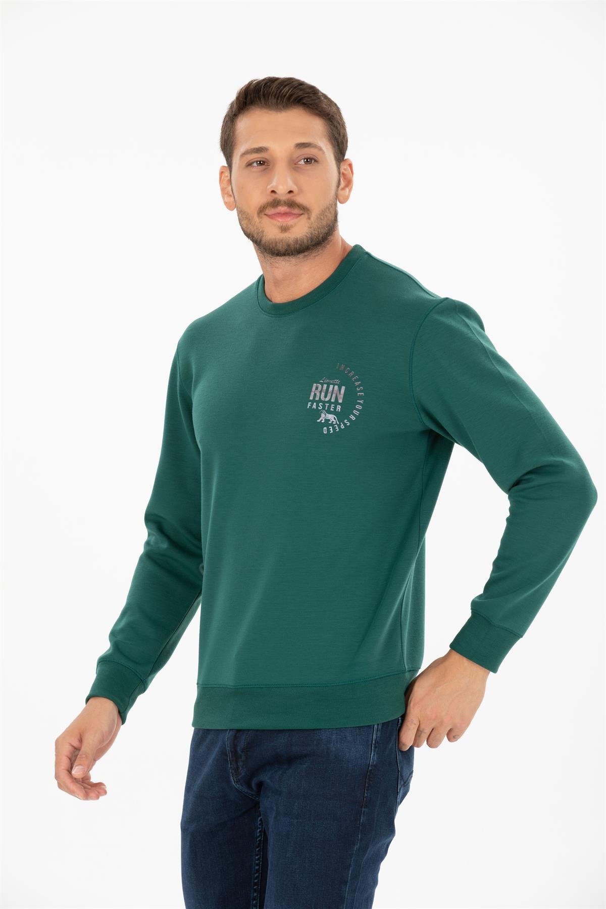 Yuvarlak Yaka Sweatshirt 