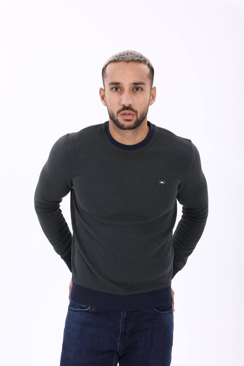 Yuvarlak Yaka Sweatshirt 