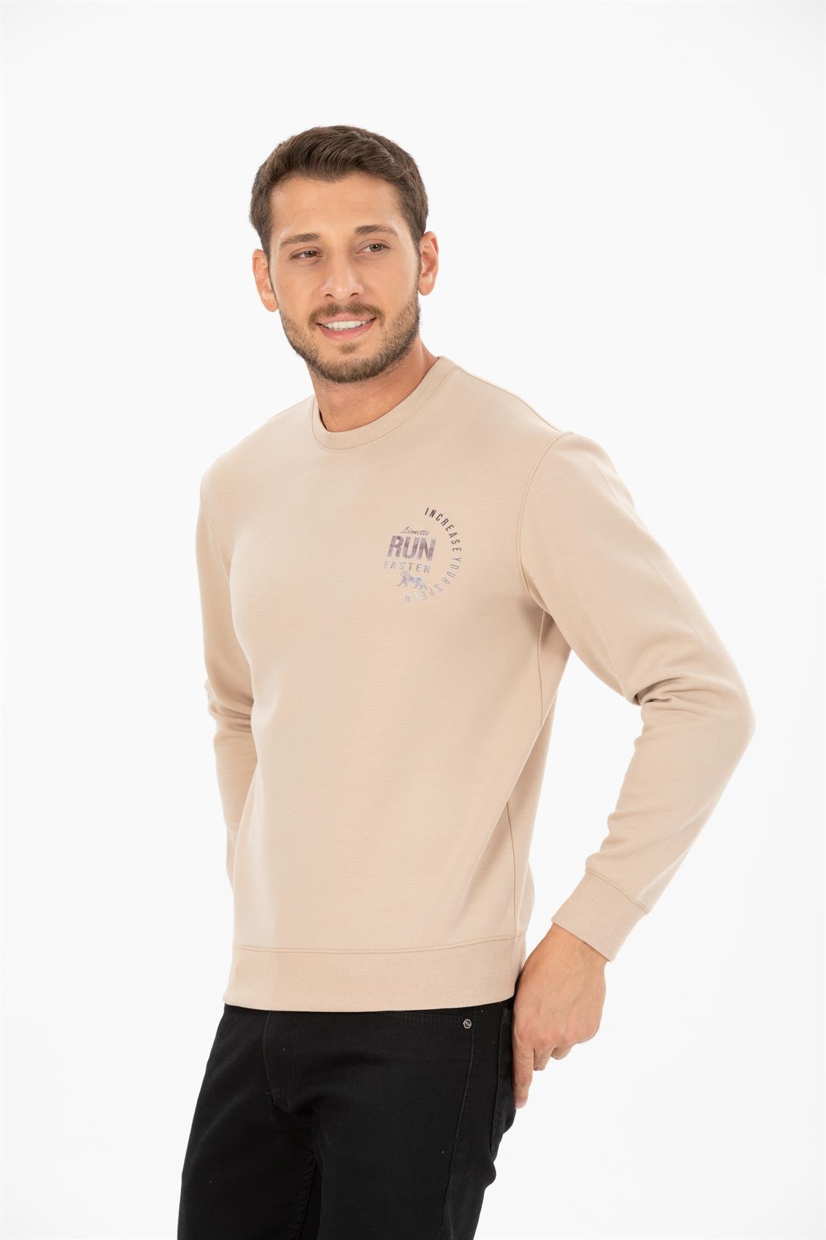 Yuvarlak Yaka Sweatshirt 