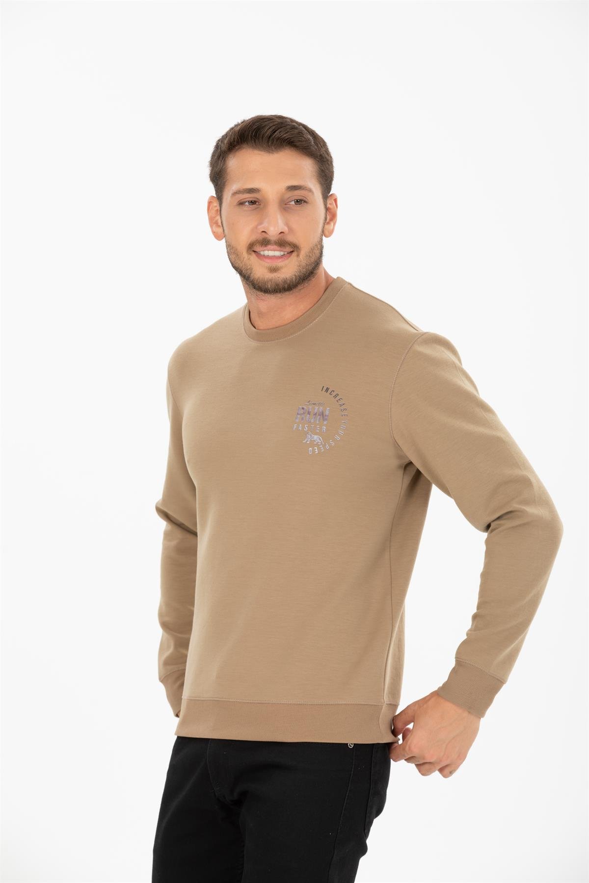 Yuvarlak Yaka Sweatshirt 