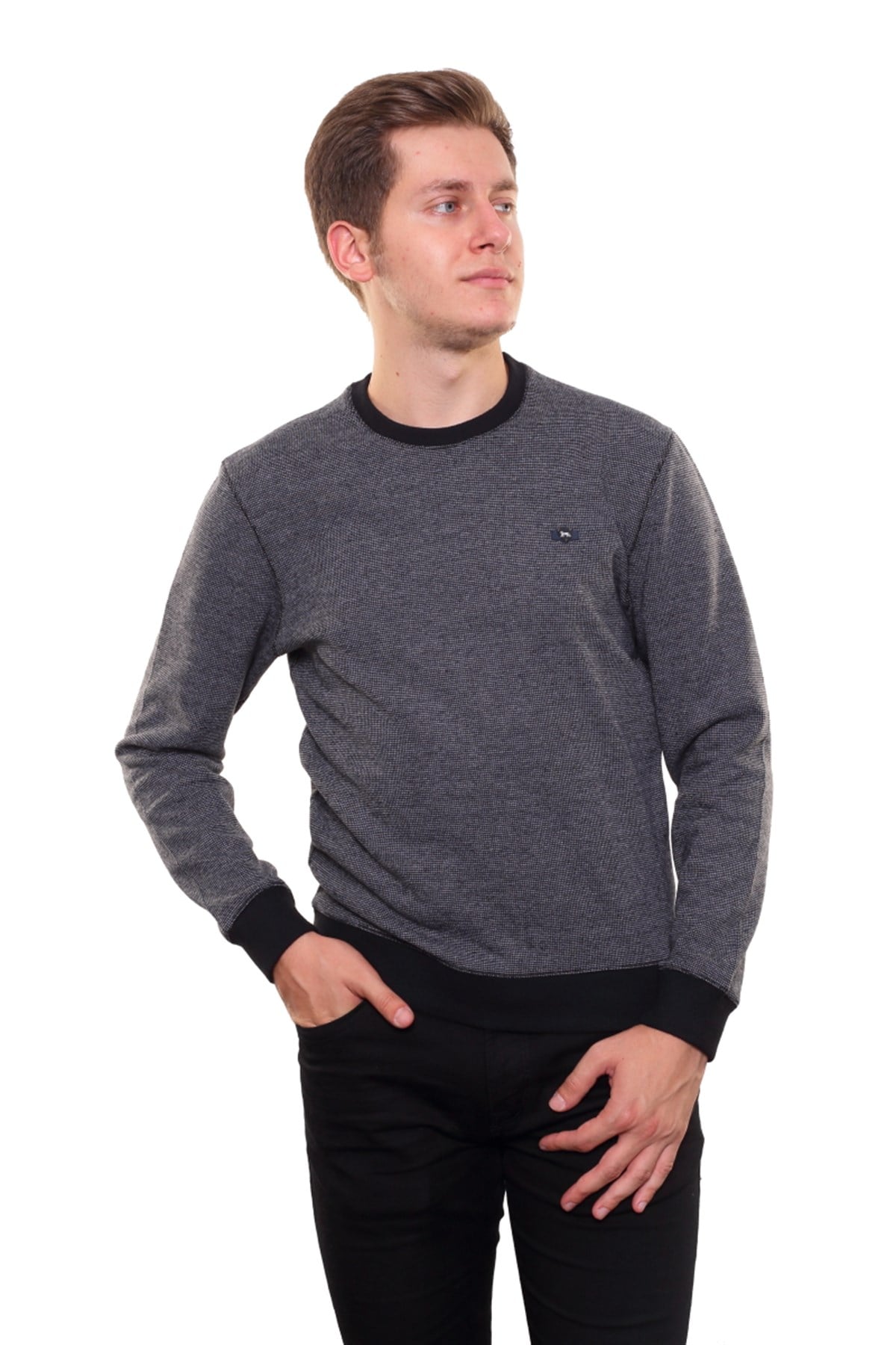 Yuvarlak Yaka Sweatshirt 