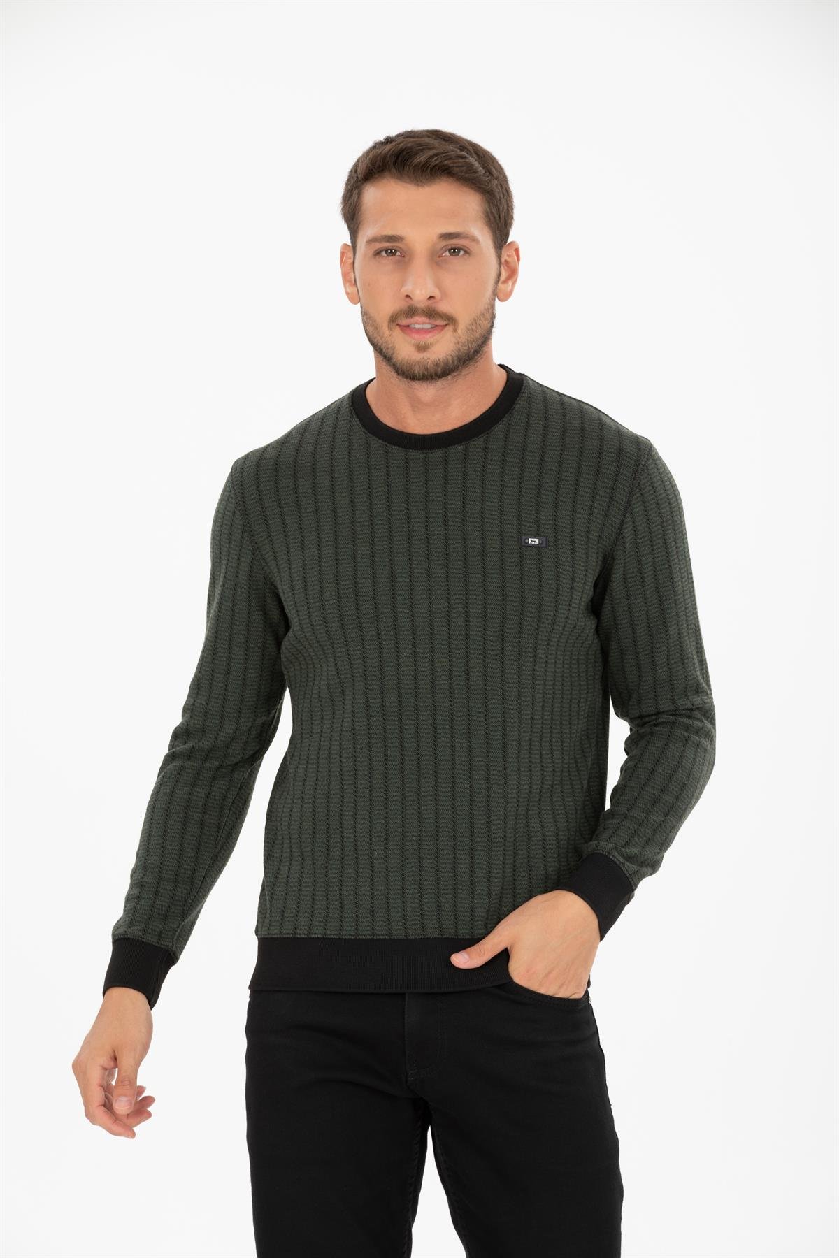 Yuvarlak Yaka Sweatshirt 