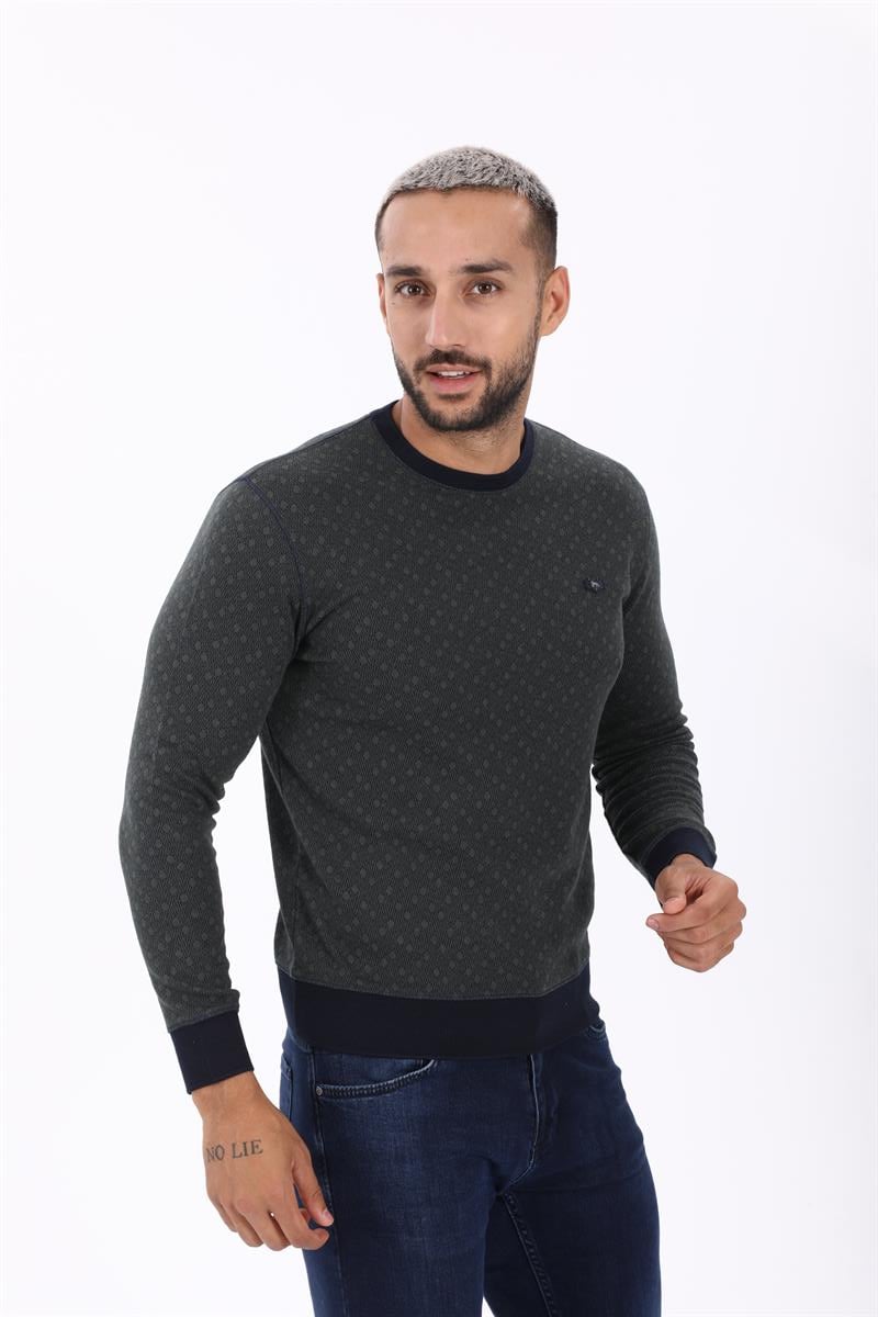 Yuvarlak Yaka Sweatshirt 