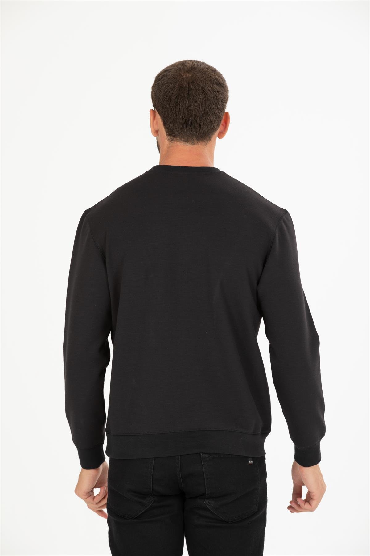 Yuvarlak Yaka Sweatshirt 