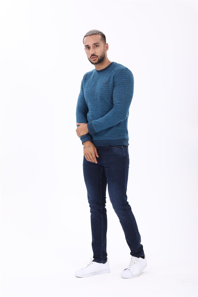 Yuvarlak Yaka Sweatshirt 