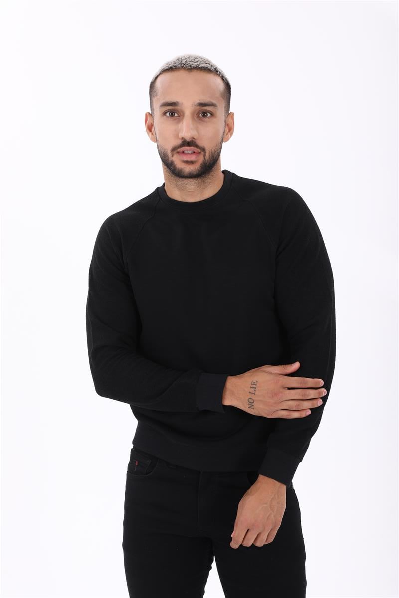 Yuvarlak Yaka Sweatshirt 