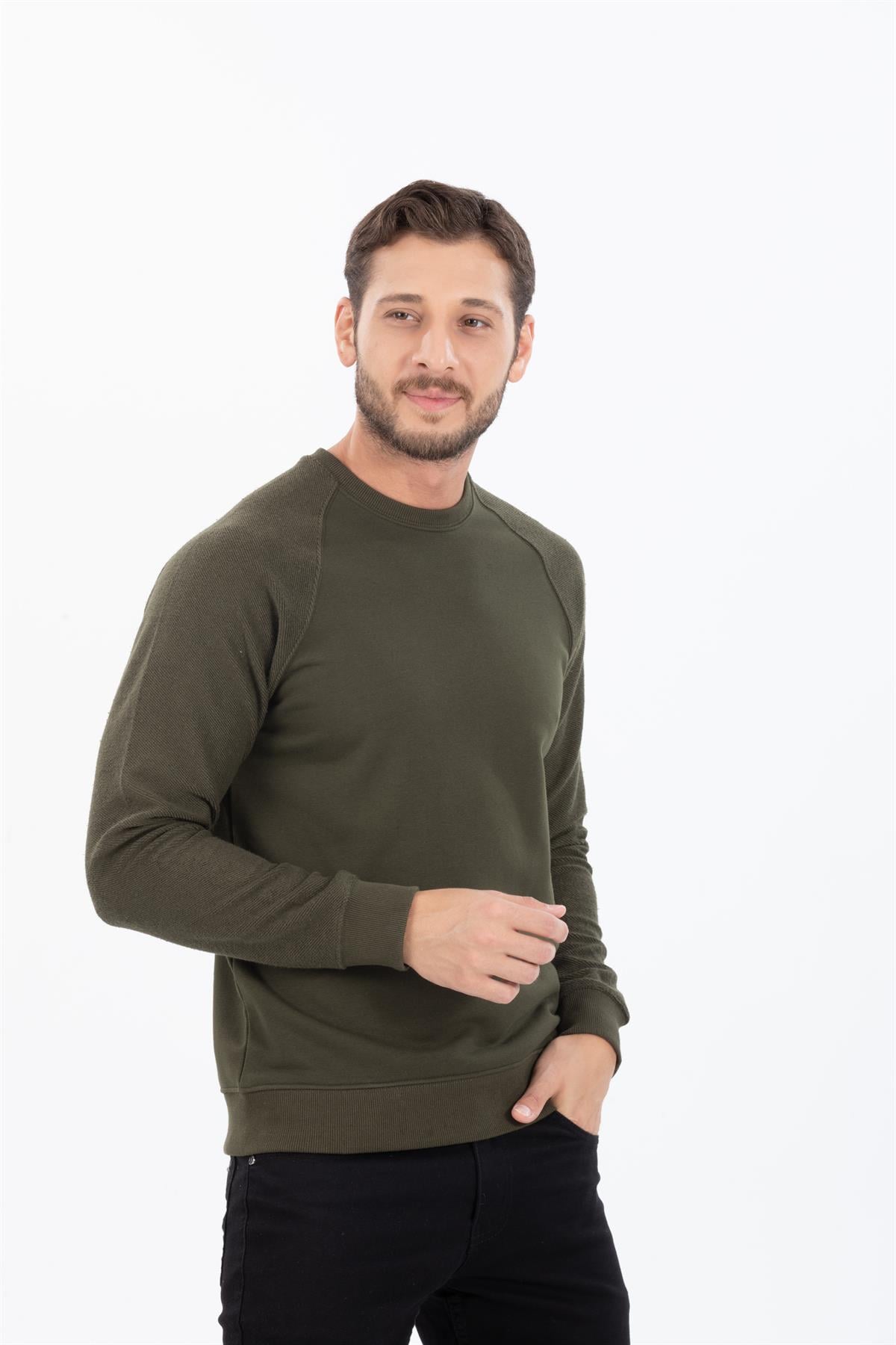 Yuvarlak Yaka Sweatshirt 