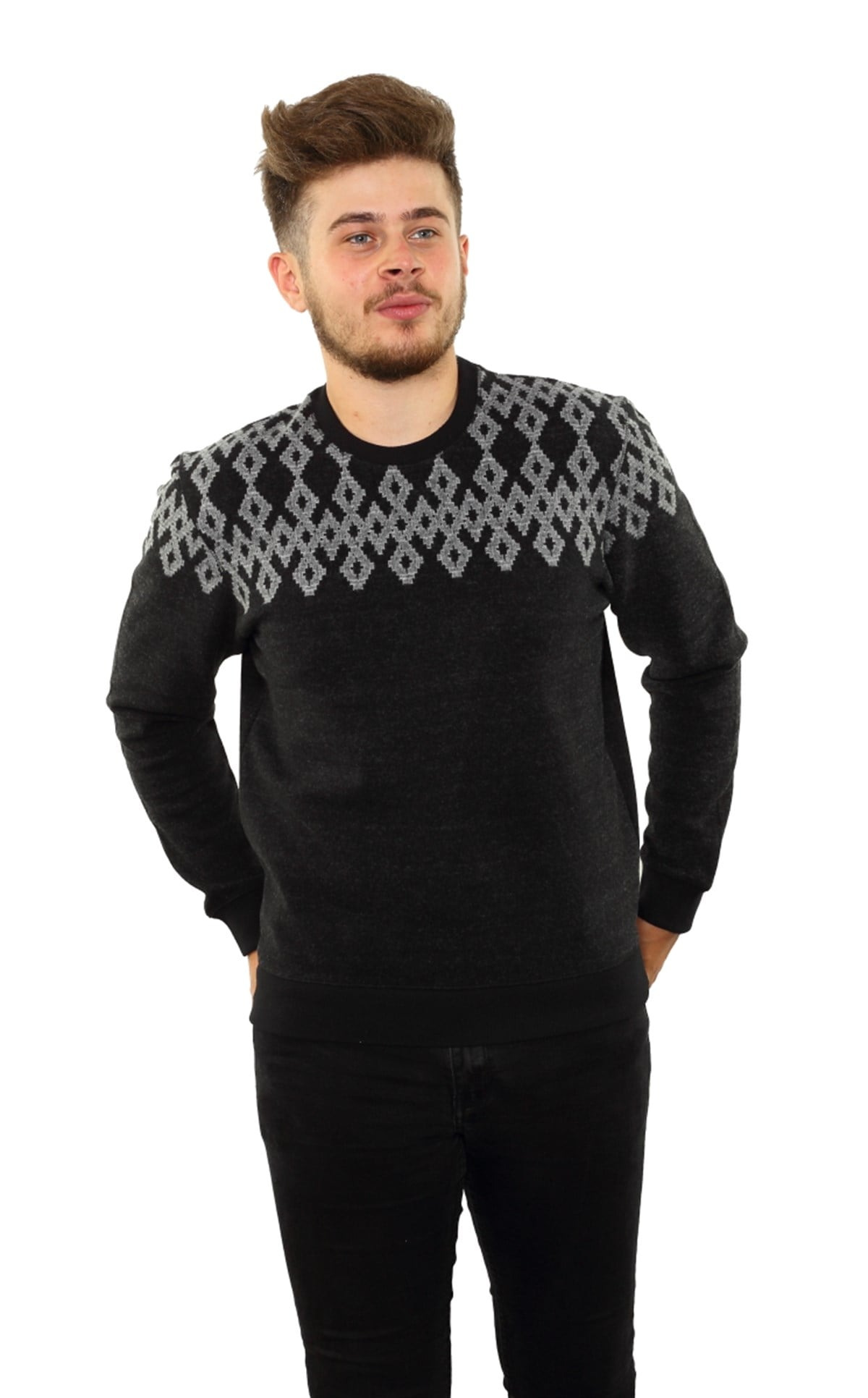 Yuvarlak Yaka Sweatshirt 