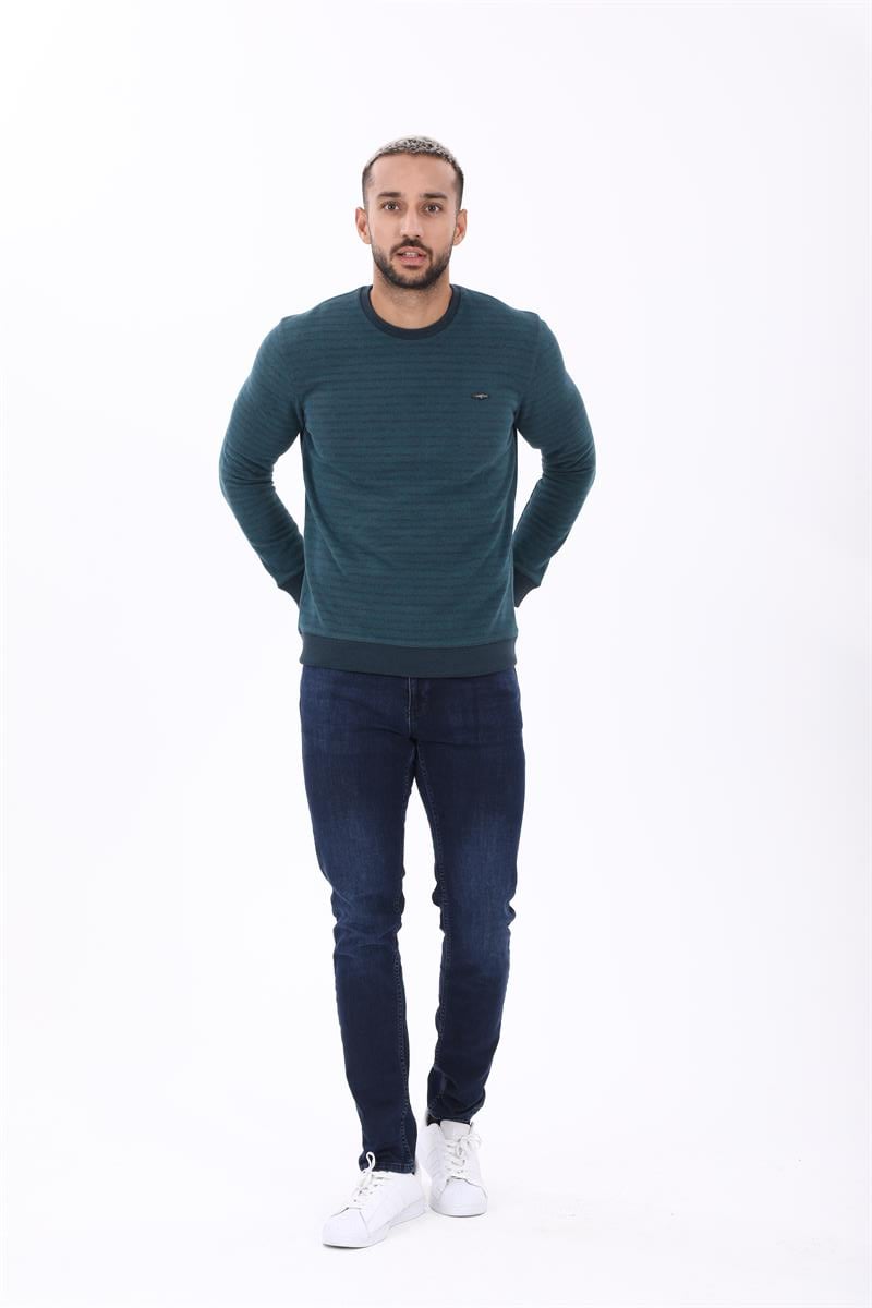 Yuvarlak Yaka Sweatshirt 