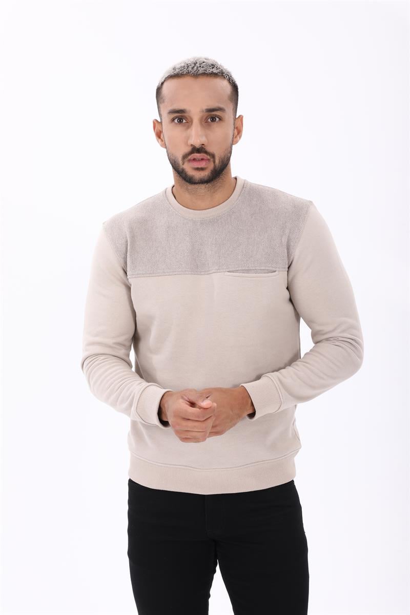 Yuvarlak Yaka Sweatshirt 