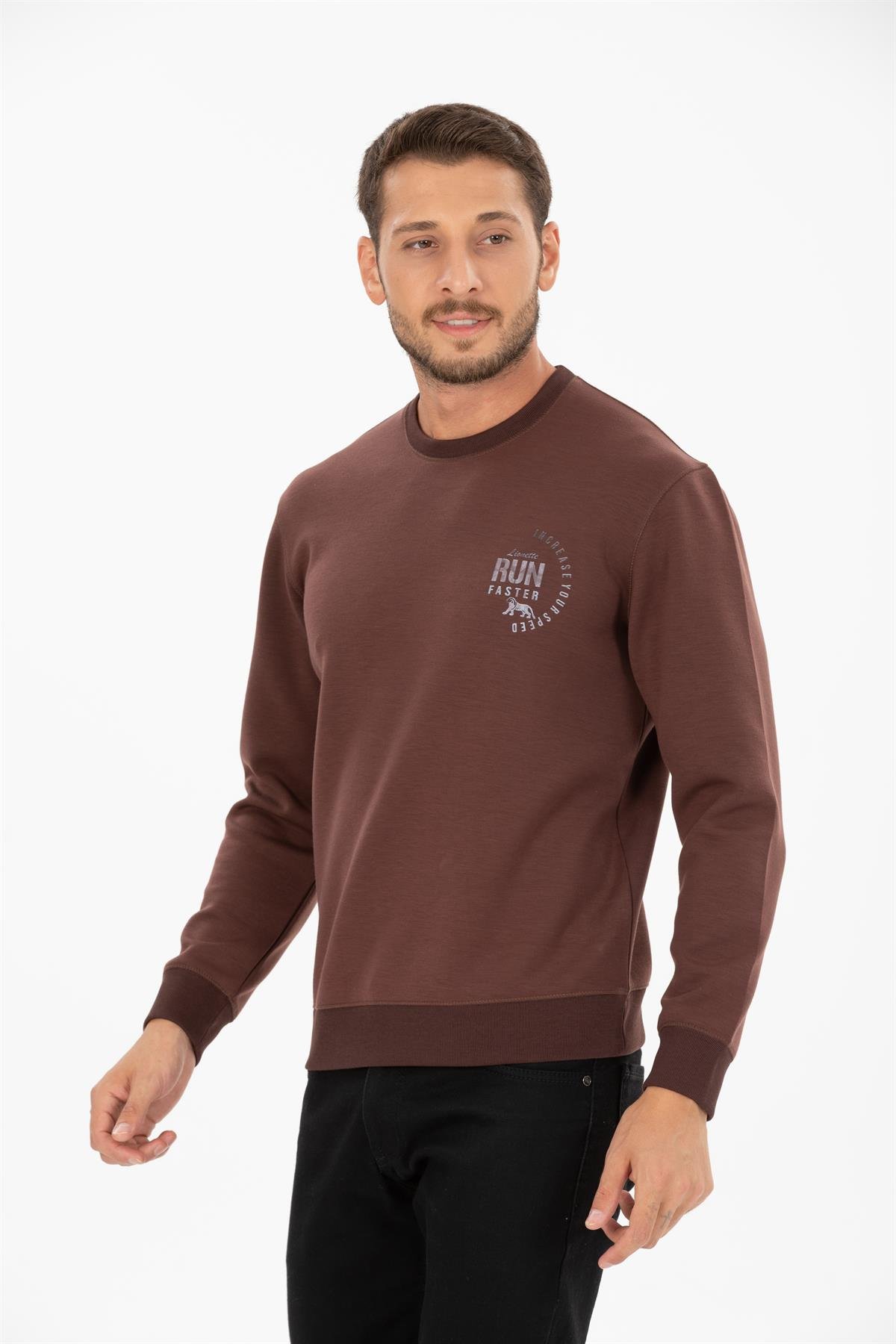 Yuvarlak Yaka Sweatshirt 