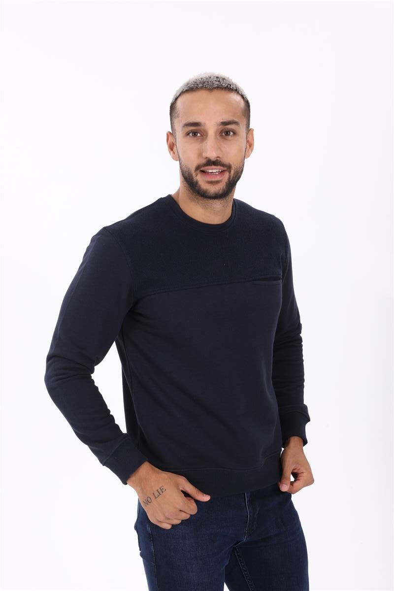 Yuvarlak Yaka Sweatshirt 