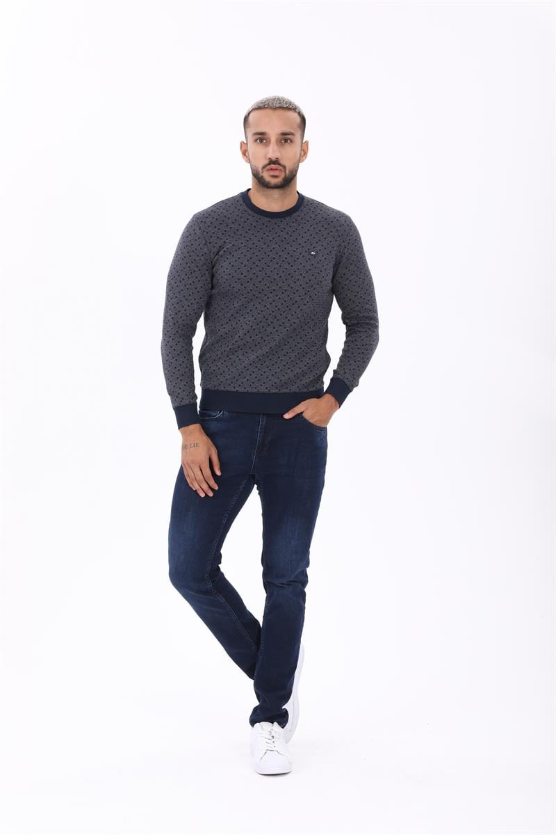 Yuvarlak Yaka Sweatshirt 