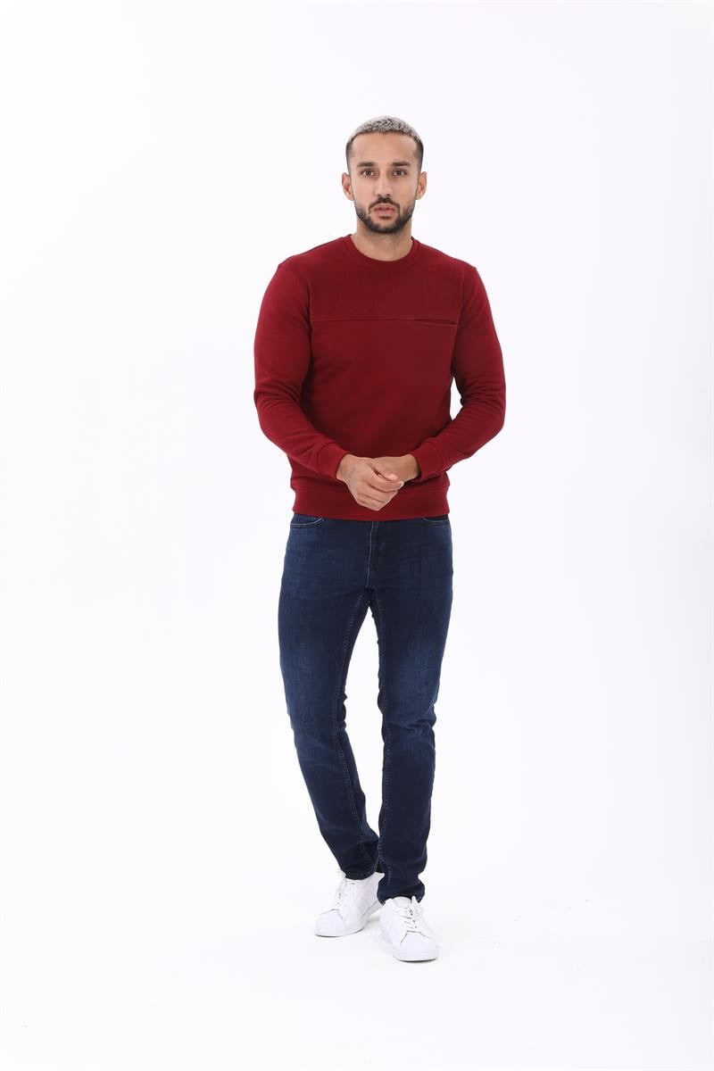 Yuvarlak Yaka Sweatshirt 
