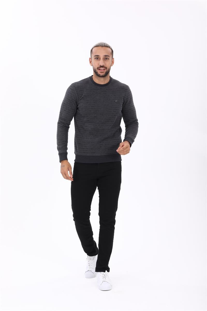 Yuvarlak Yaka Sweatshirt 
