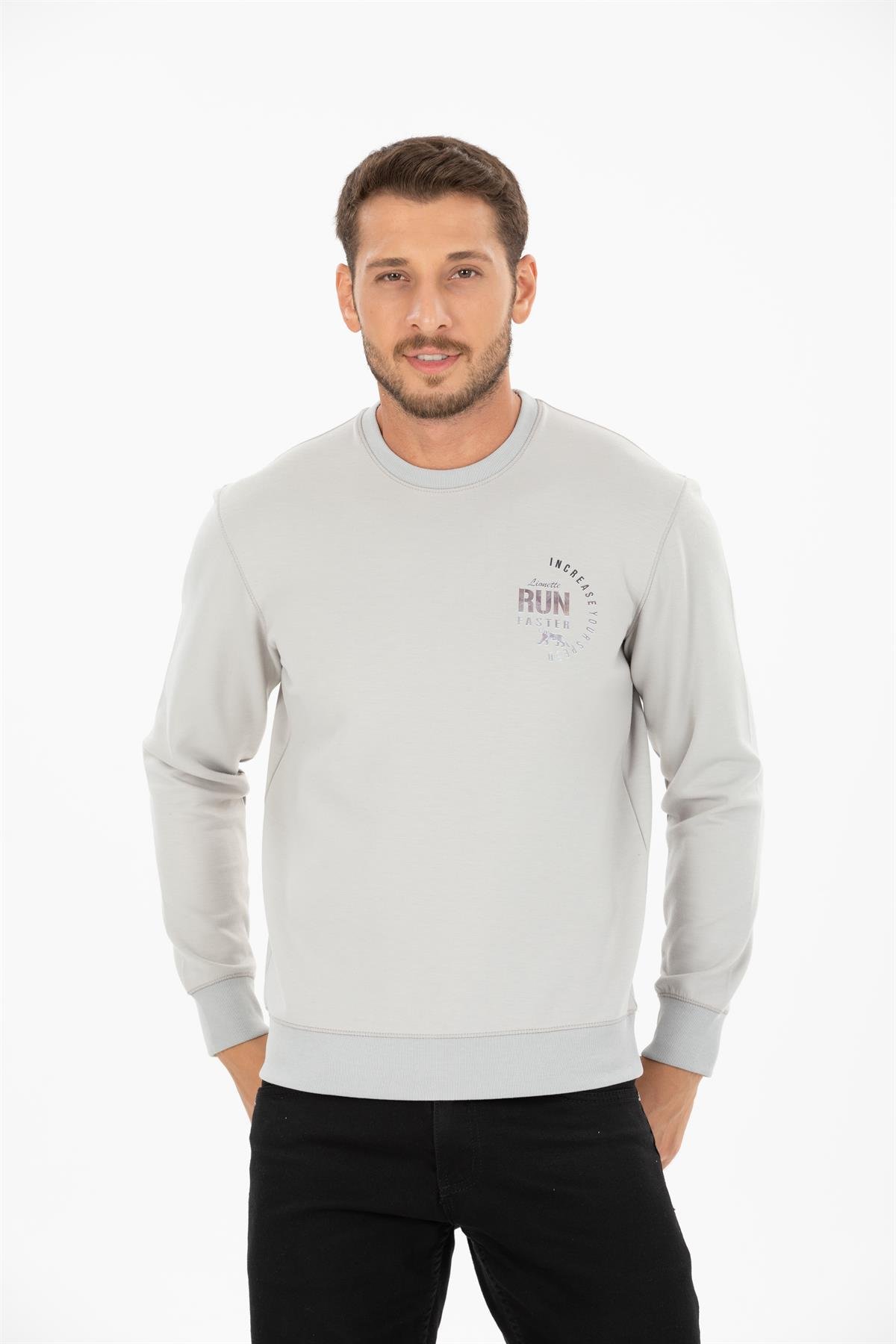 Yuvarlak Yaka Sweatshirt 