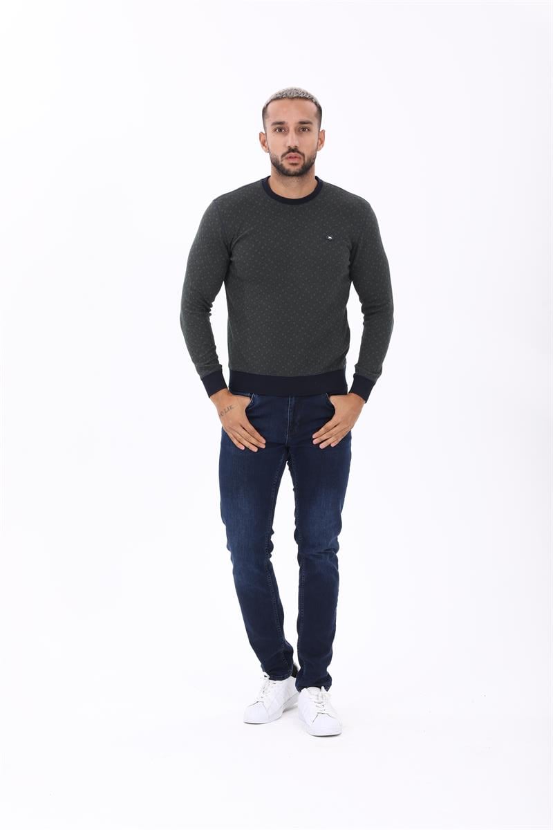 Yuvarlak Yaka Sweatshirt 