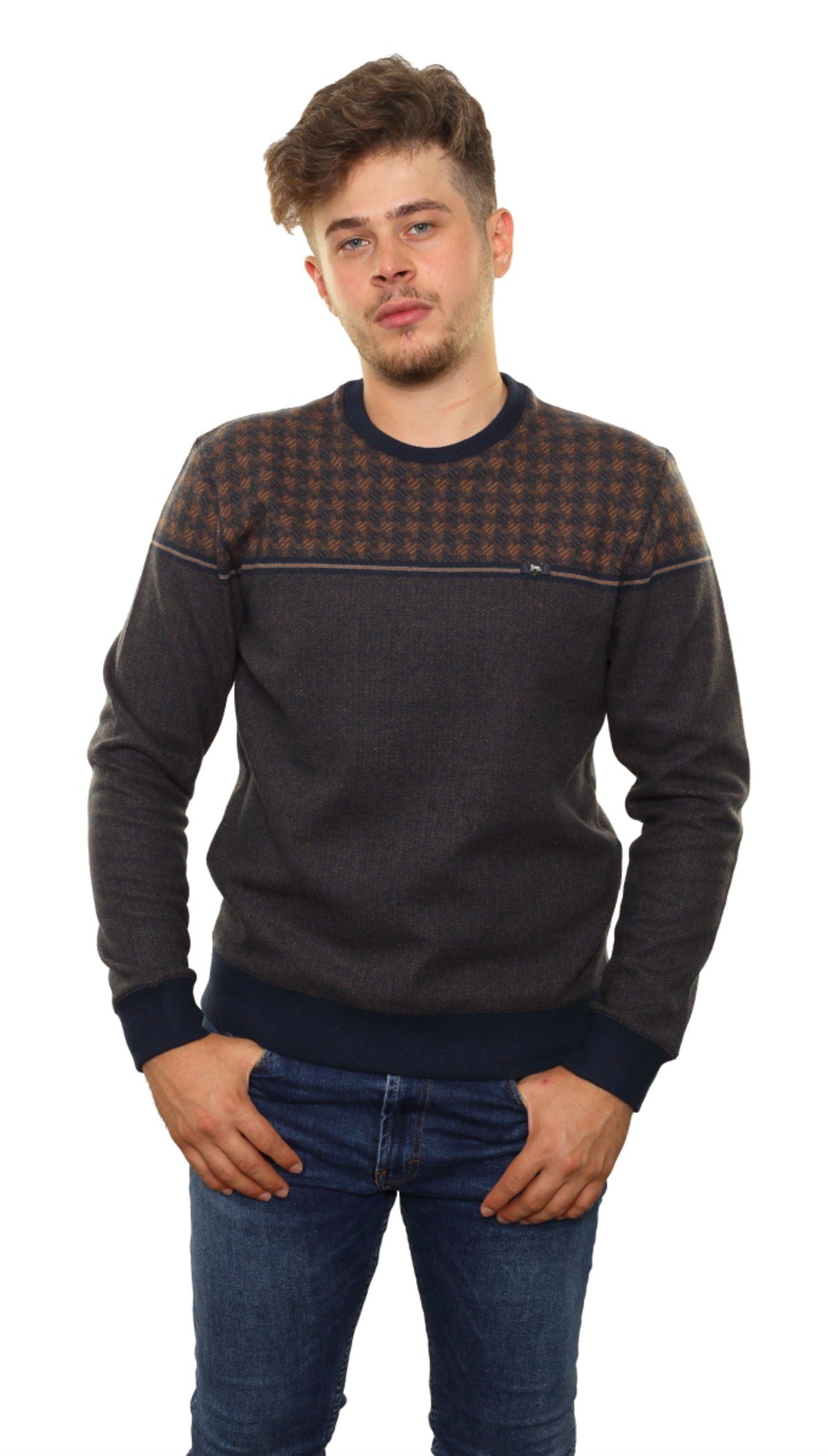 Yuvarlak Yaka Sweatshirt 