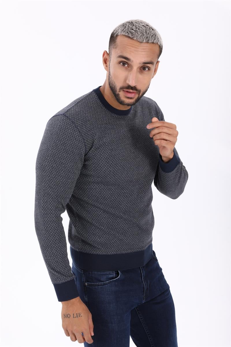 Yuvarlak Yaka Sweatshirt 